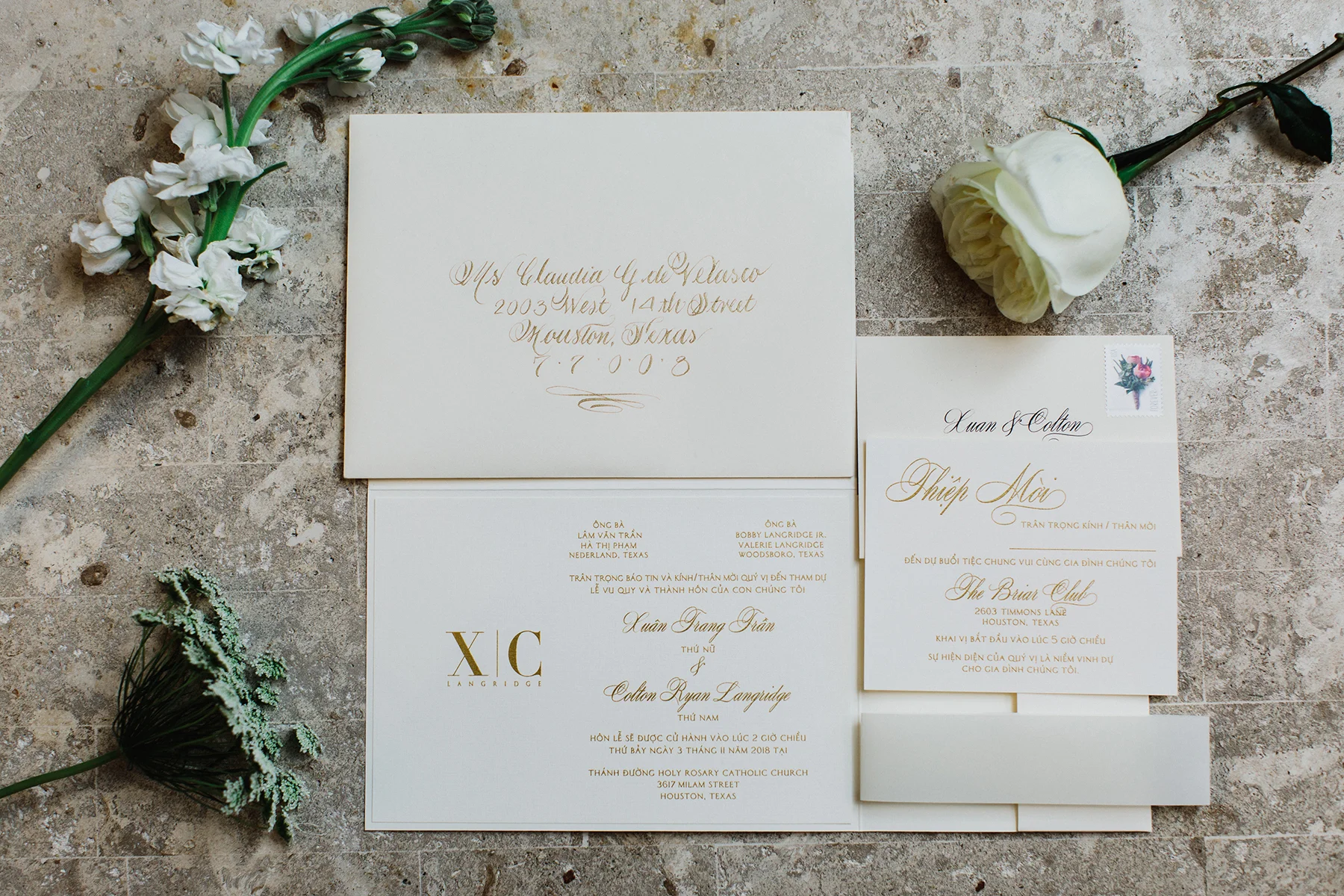 daytoremember.net | Daniel Colvin Photography | Holy Rosary Catholic Church | The Briar Club | A Day To Remember Houston Luxury Wedding Planning and Design