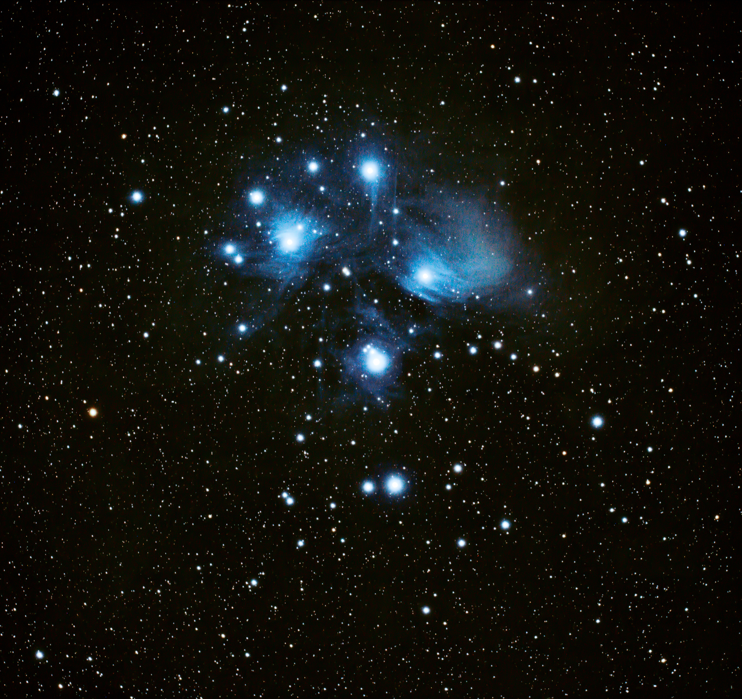 M45 - The Pleiades Star Cluster