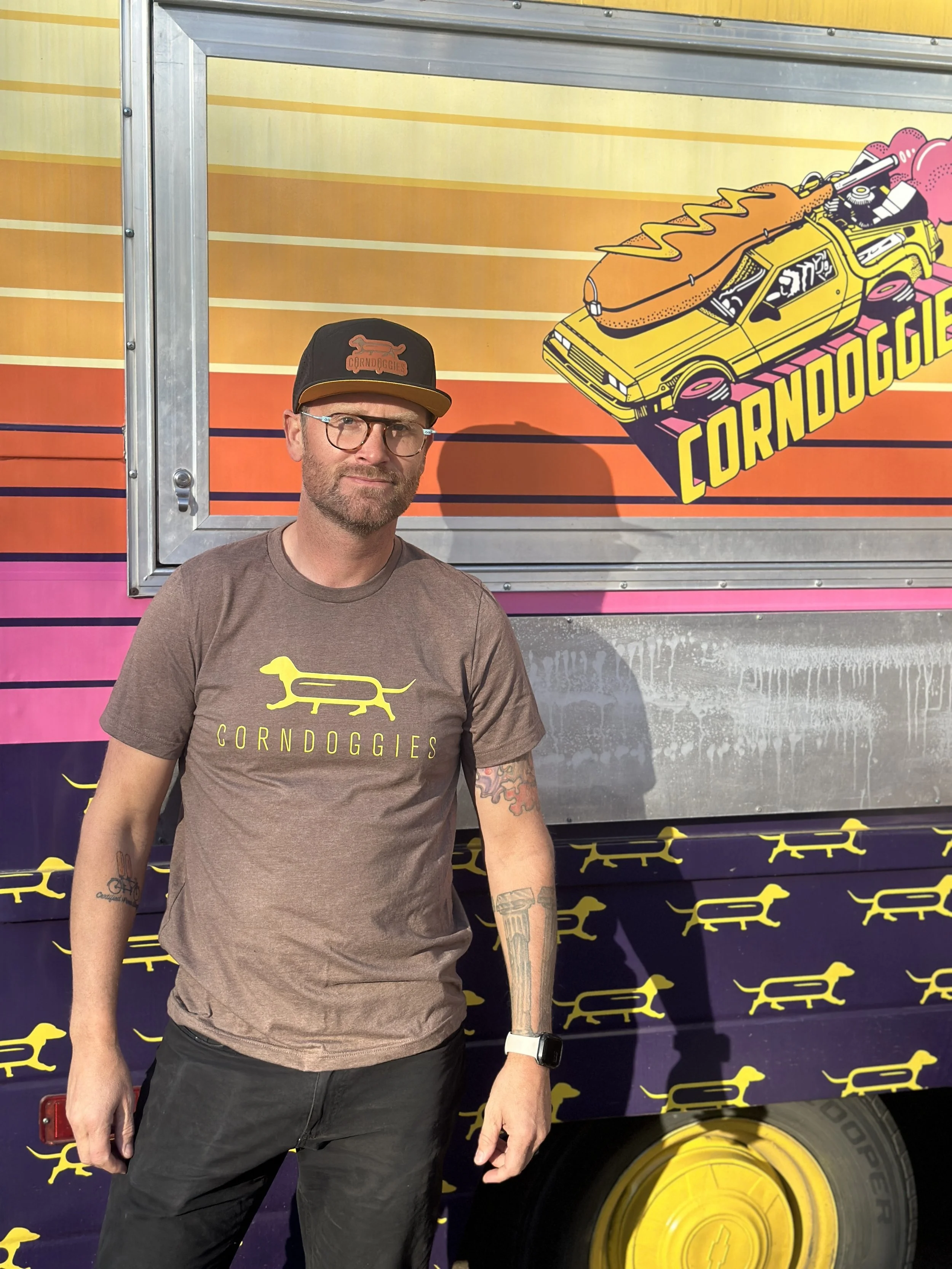 Brown OG Corndoggies Shirt