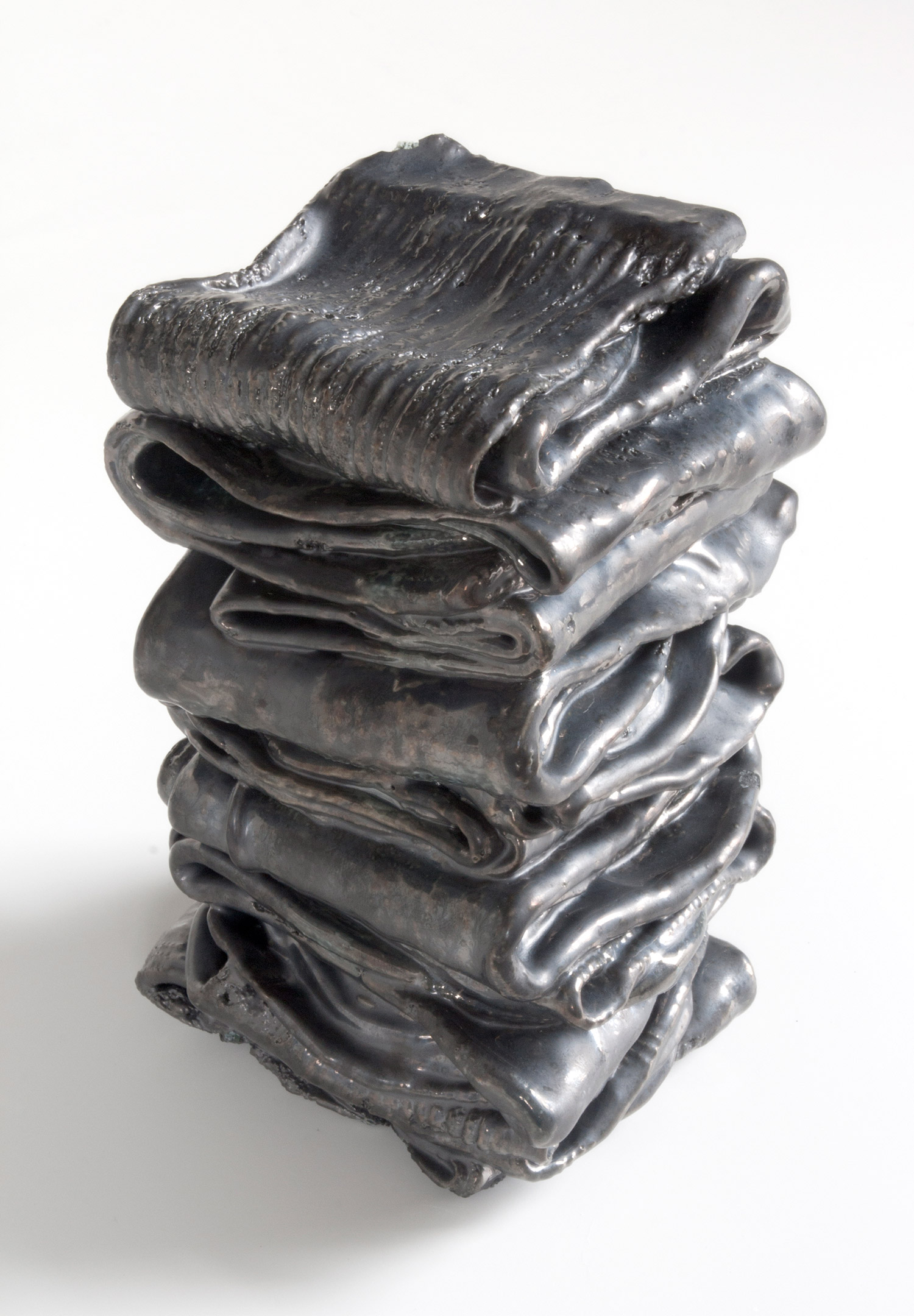    Tidy 2   2015 glazed porcelain 4 x 4 x 6.5 inches 