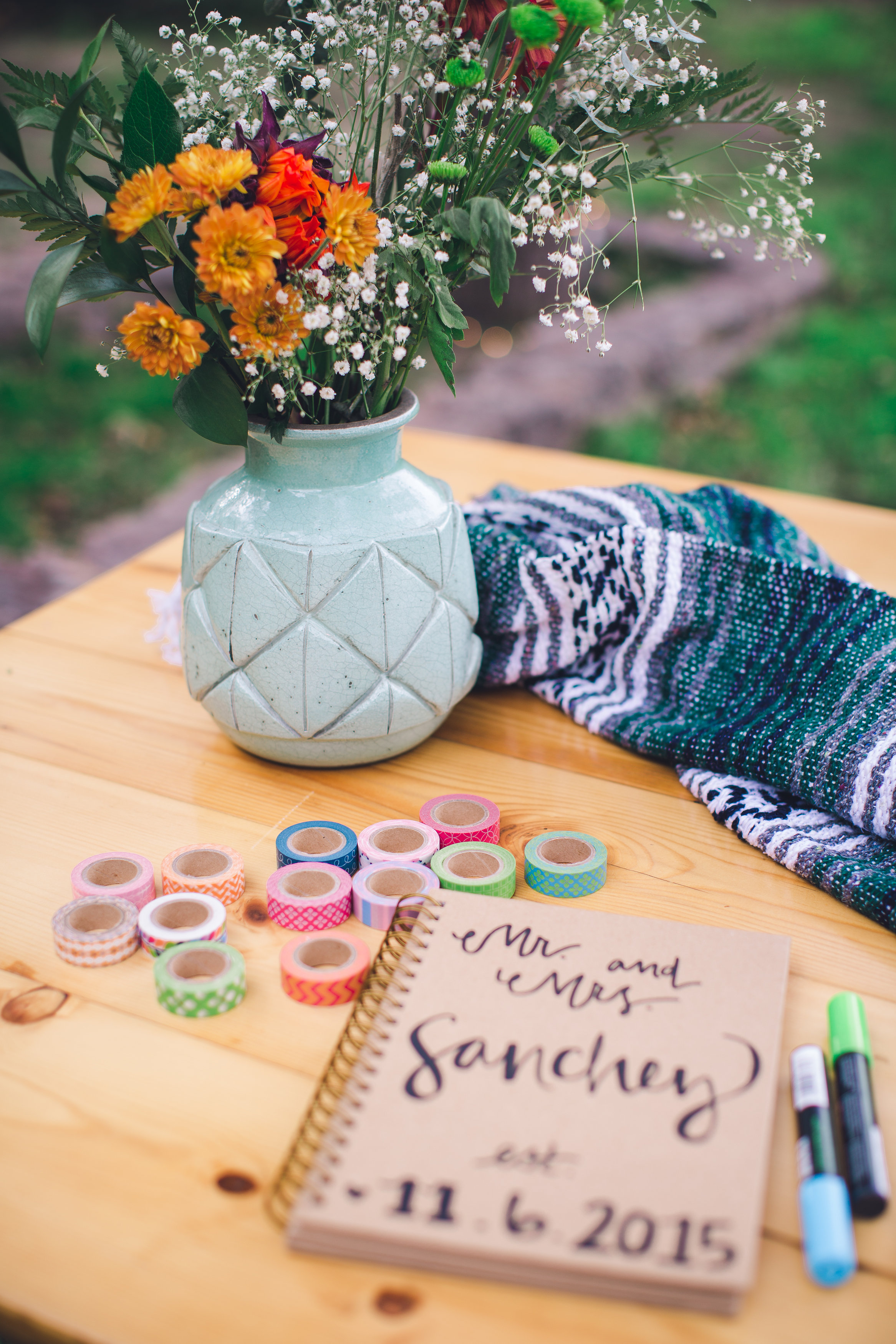 Bohemian Fiesta Themed Wedding at Willow Lake Event Center