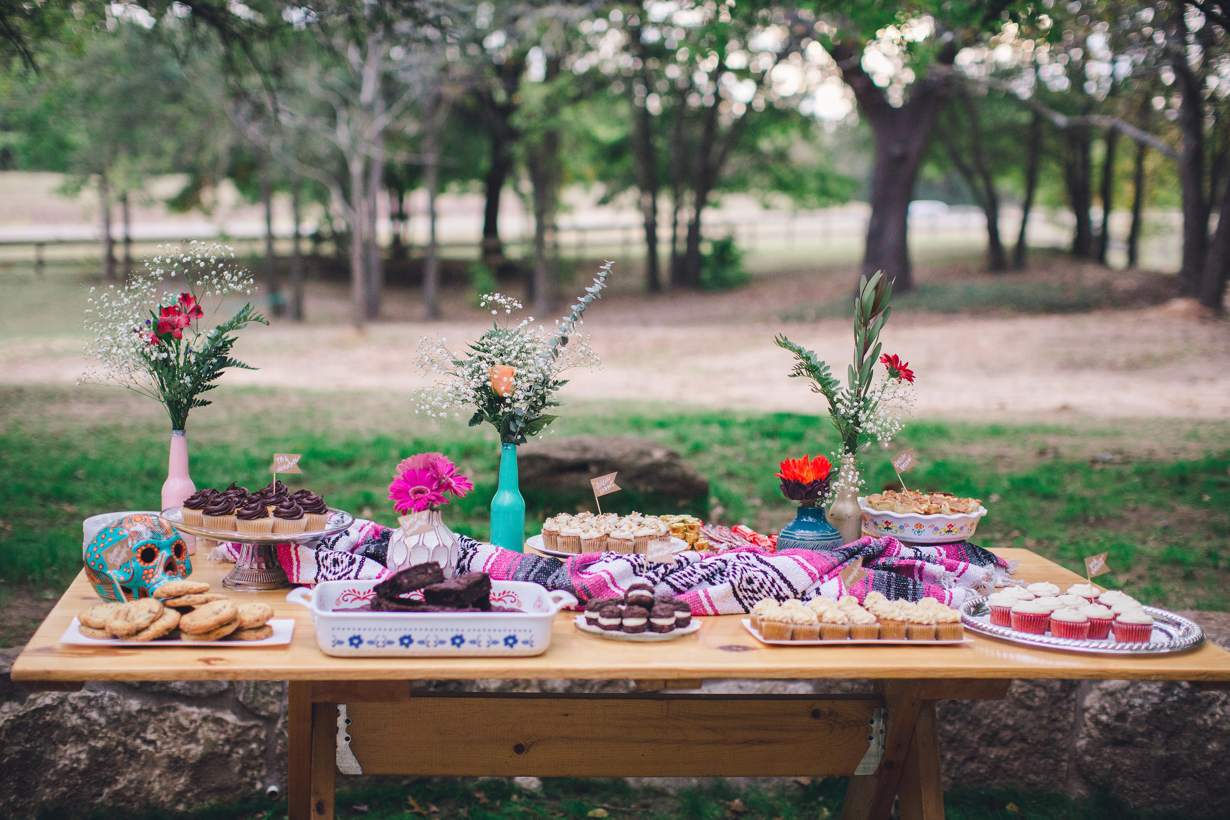 Bohemian Fiesta Themed Wedding at Willow Lake Event Center