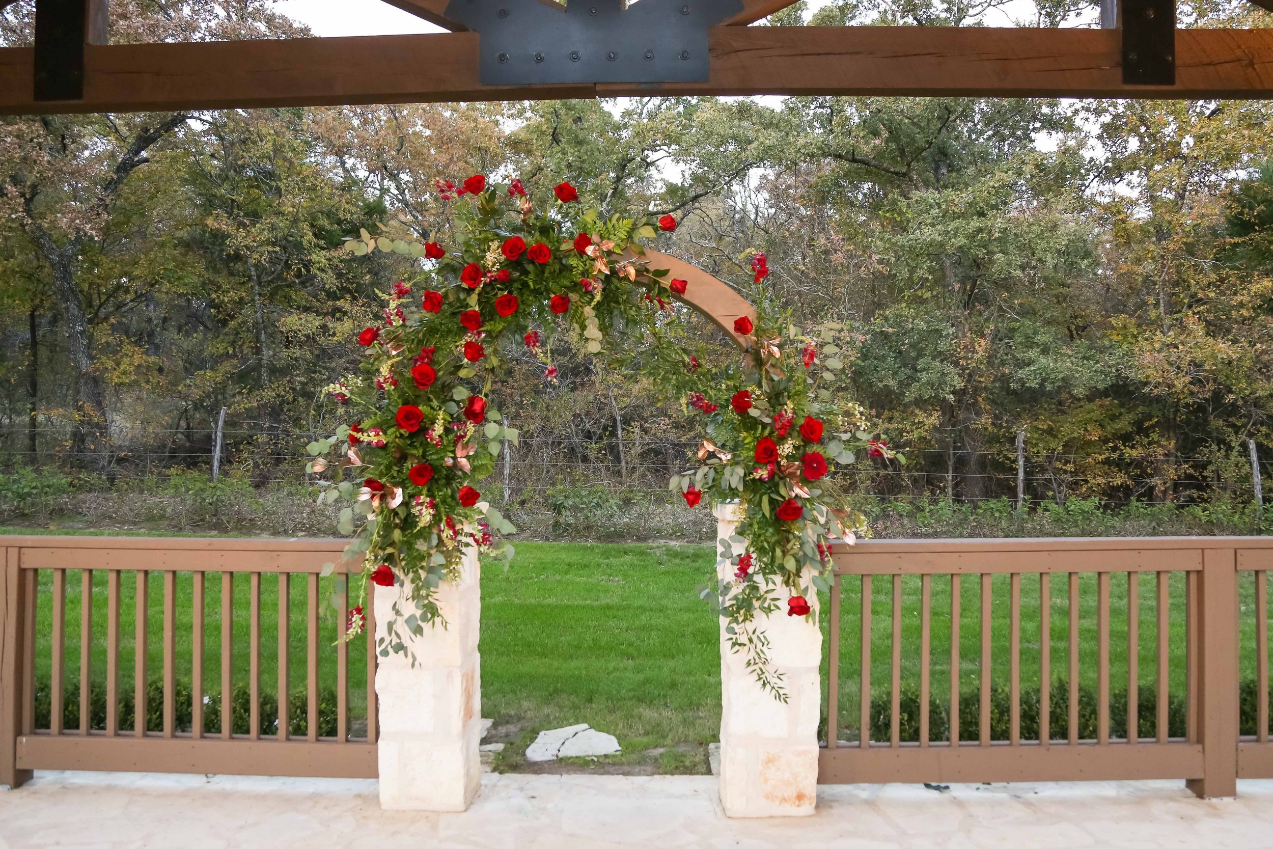 Romantic Wedding at The Springs in Aubrey