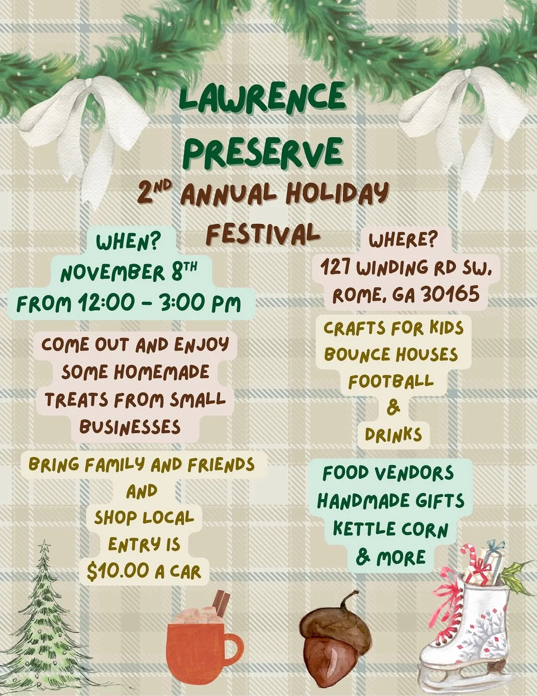 Lawrence Preserve Annual Holiday Festival