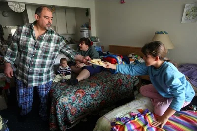 Homeless families are living in motel rooms in Malden and Melrose and they need your help...