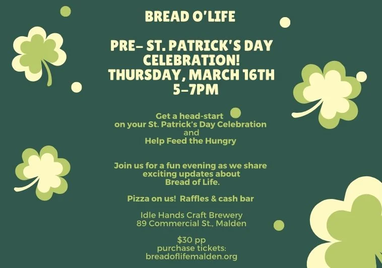 Bread O'Life Pre-St. Patrick's Day Celebration @ Idle Hands Craft Brewery