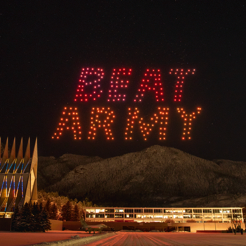 air force academy drone show