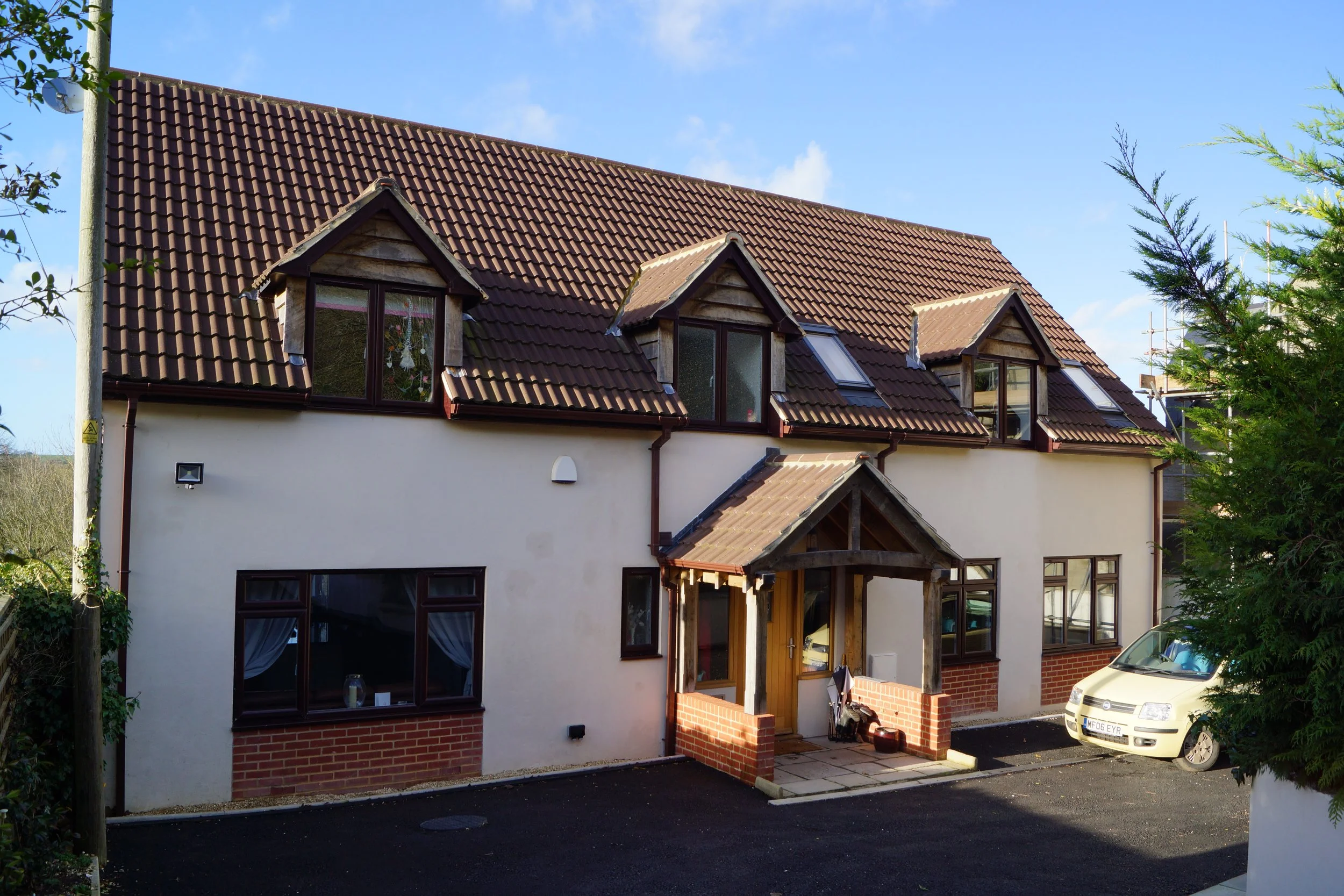Completed Front Elevation