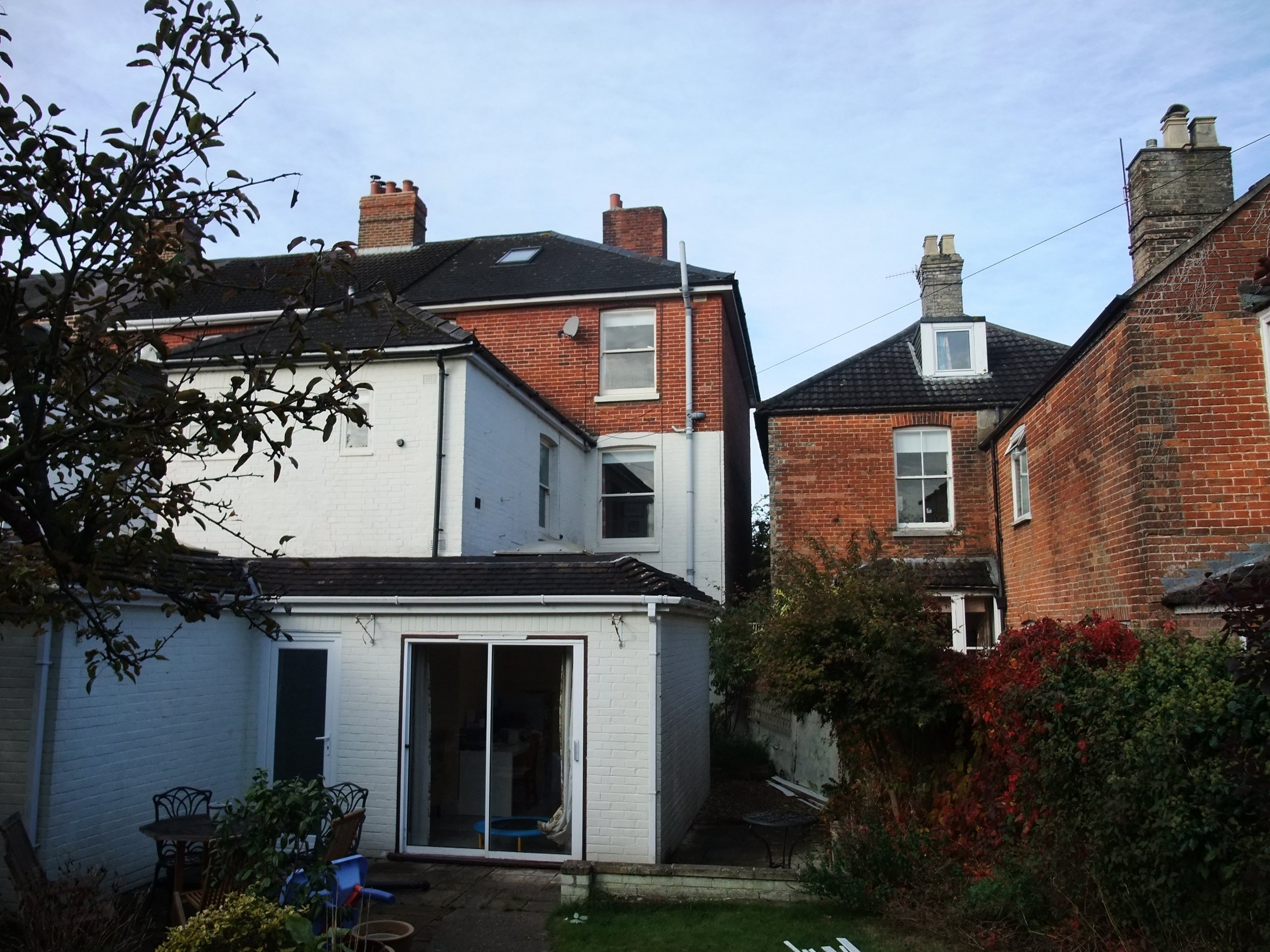 Existing Rear Elevation