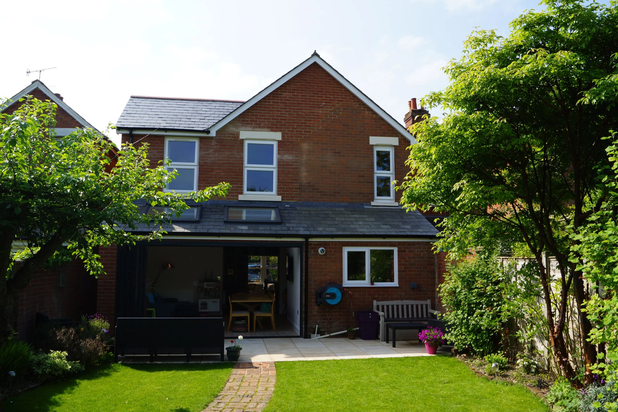 Completed Rear Elevation