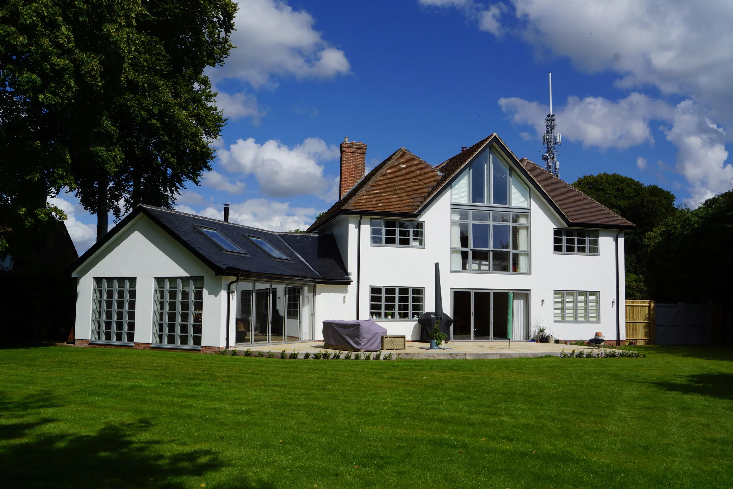 Completed Rear Elevation