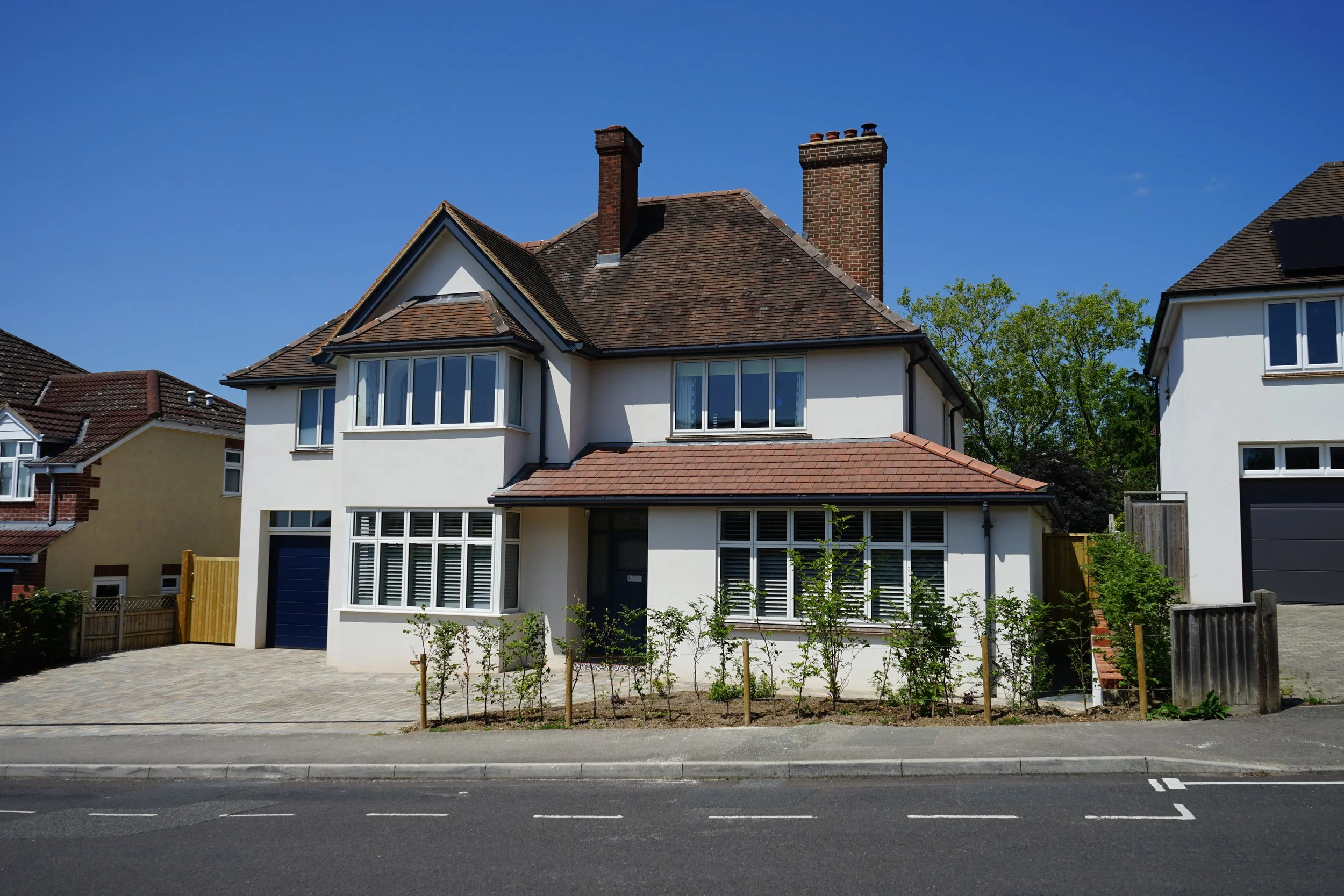 Completed Front Elevation