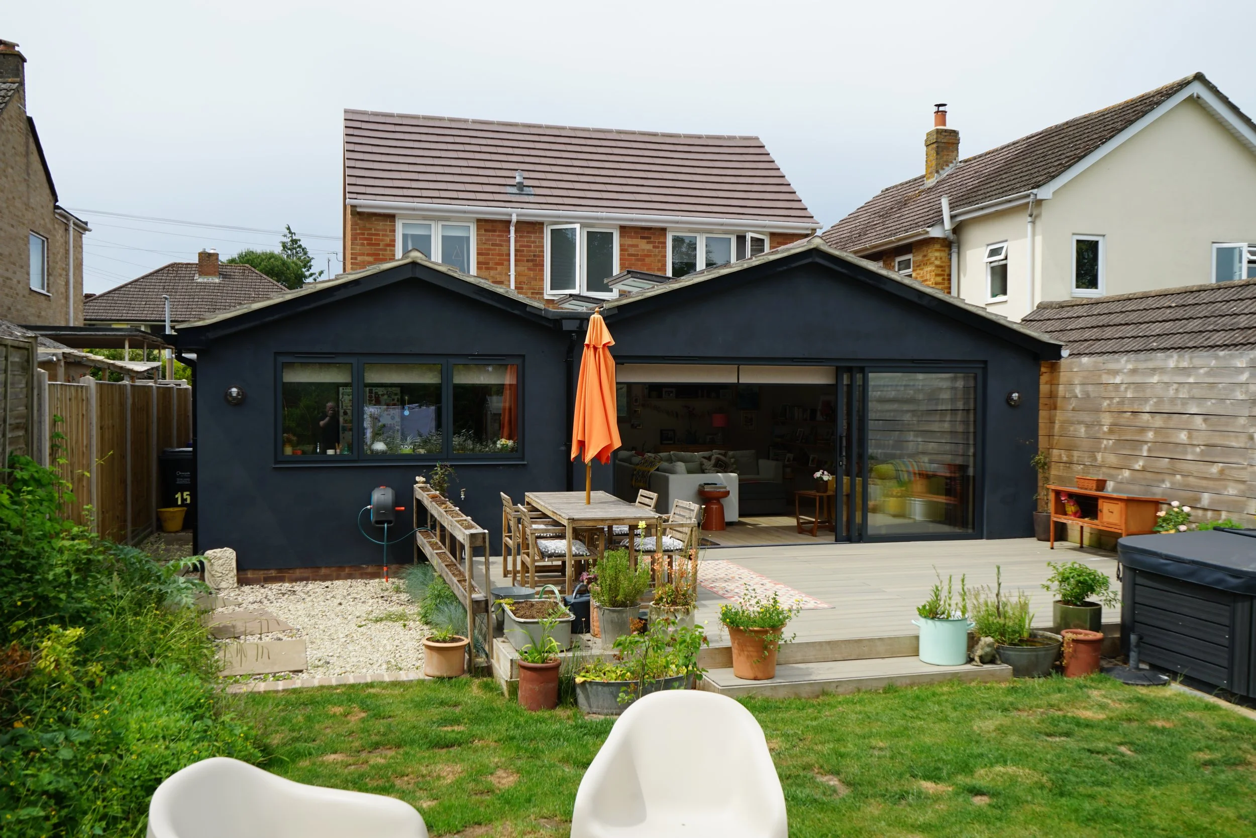 Completed Rear Elevation