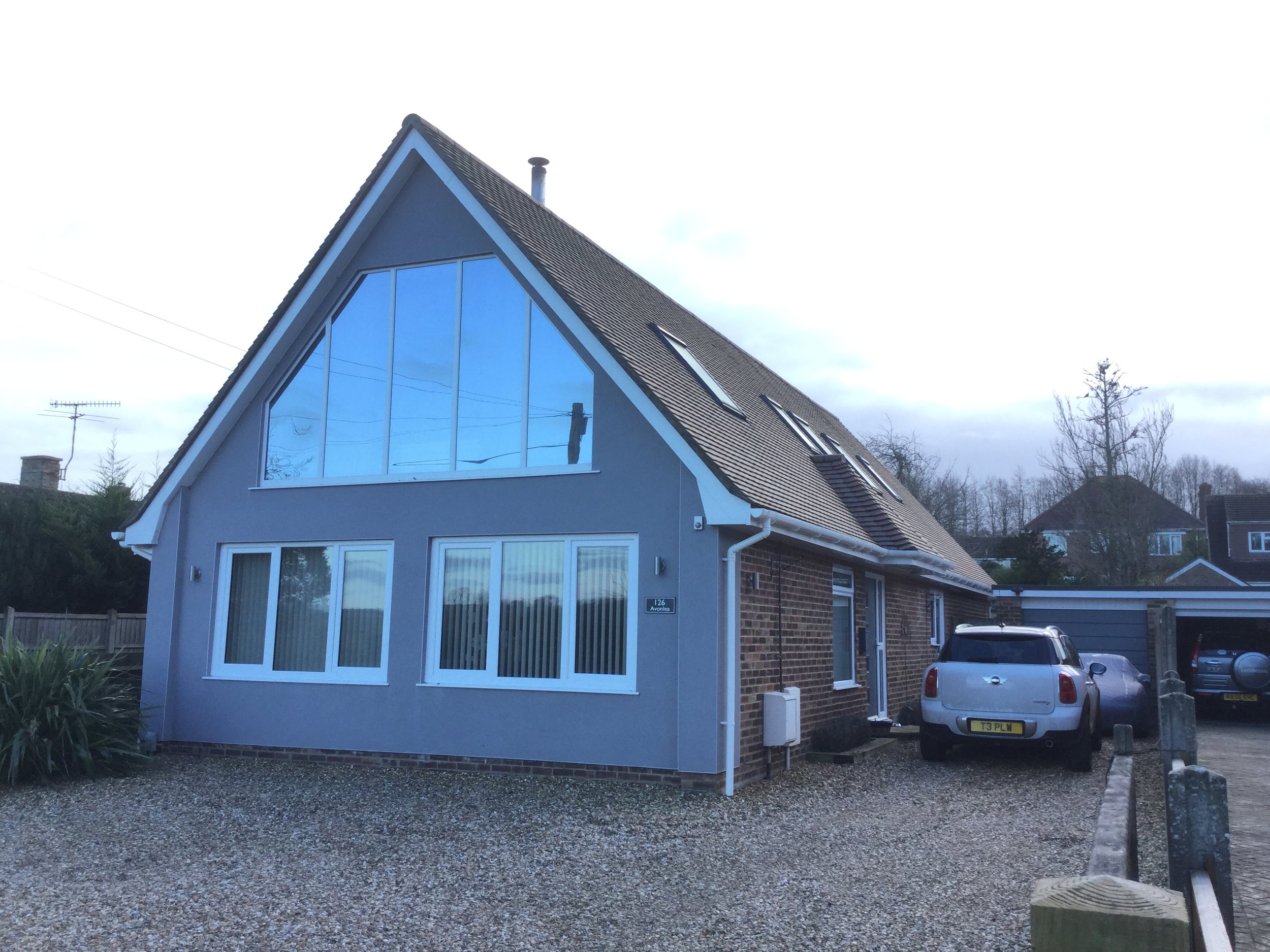 Completed Front Elevation