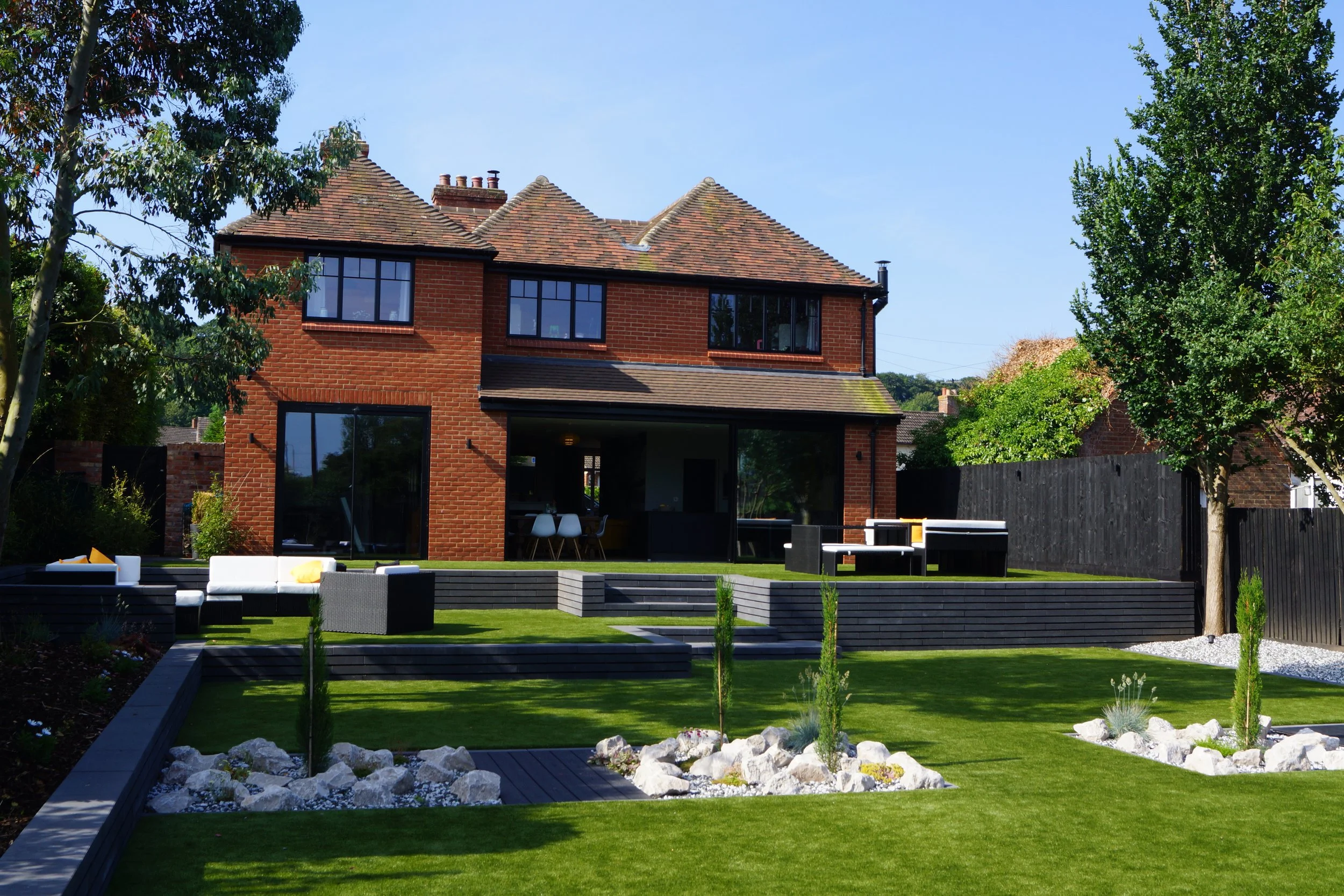 Completed Rear Elevation