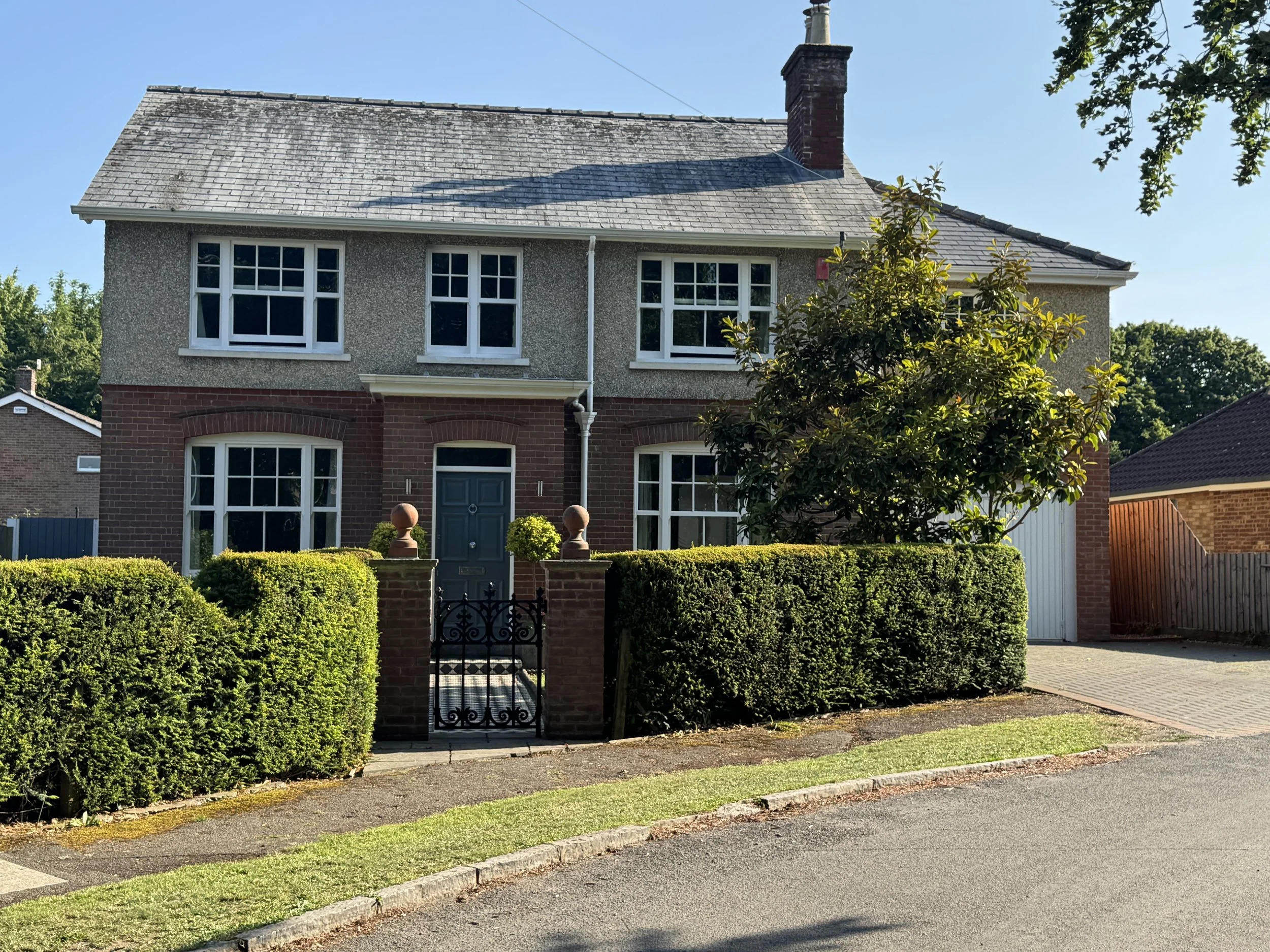 Completed Front Elevation
