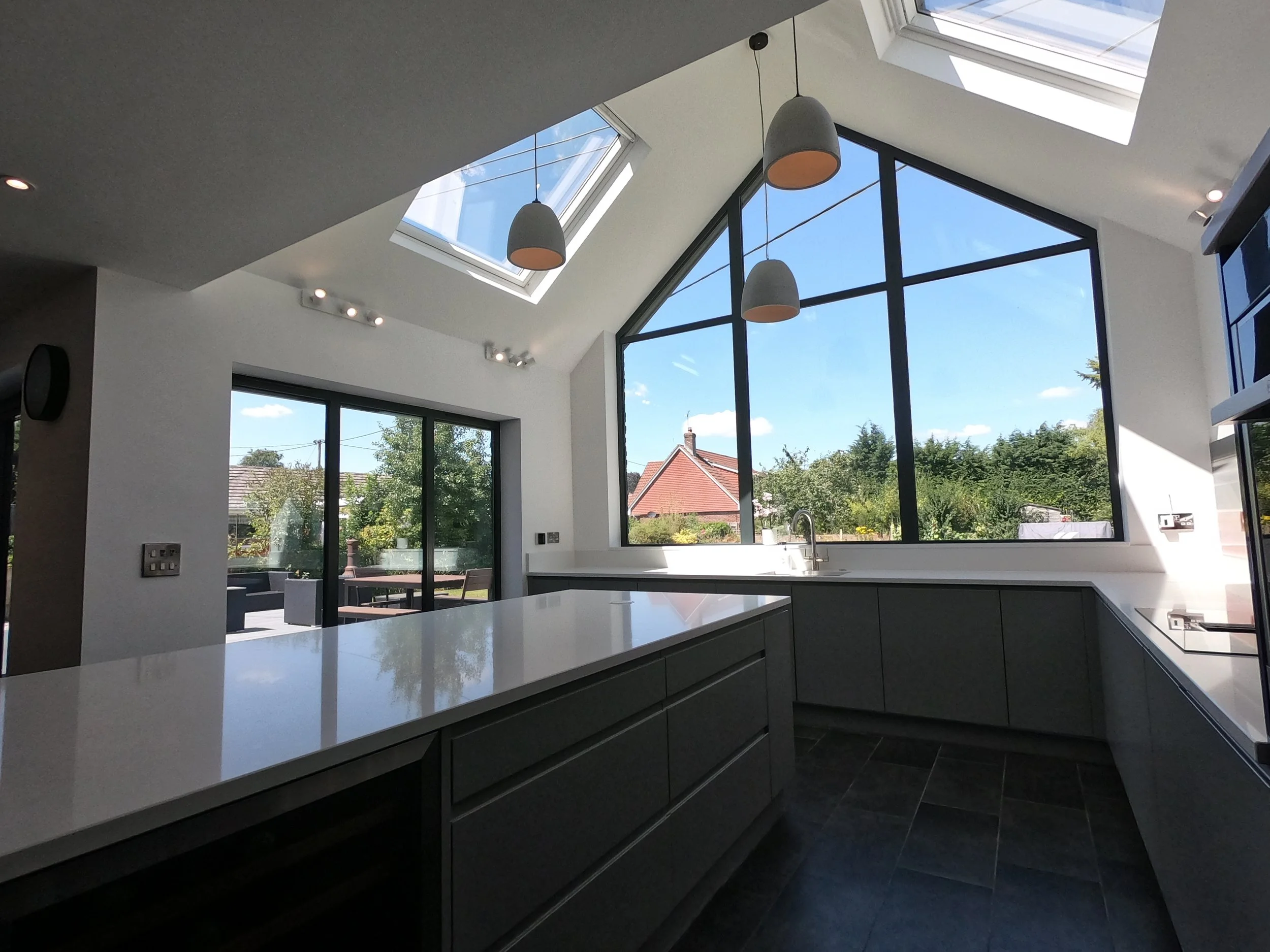Glass Gable detail