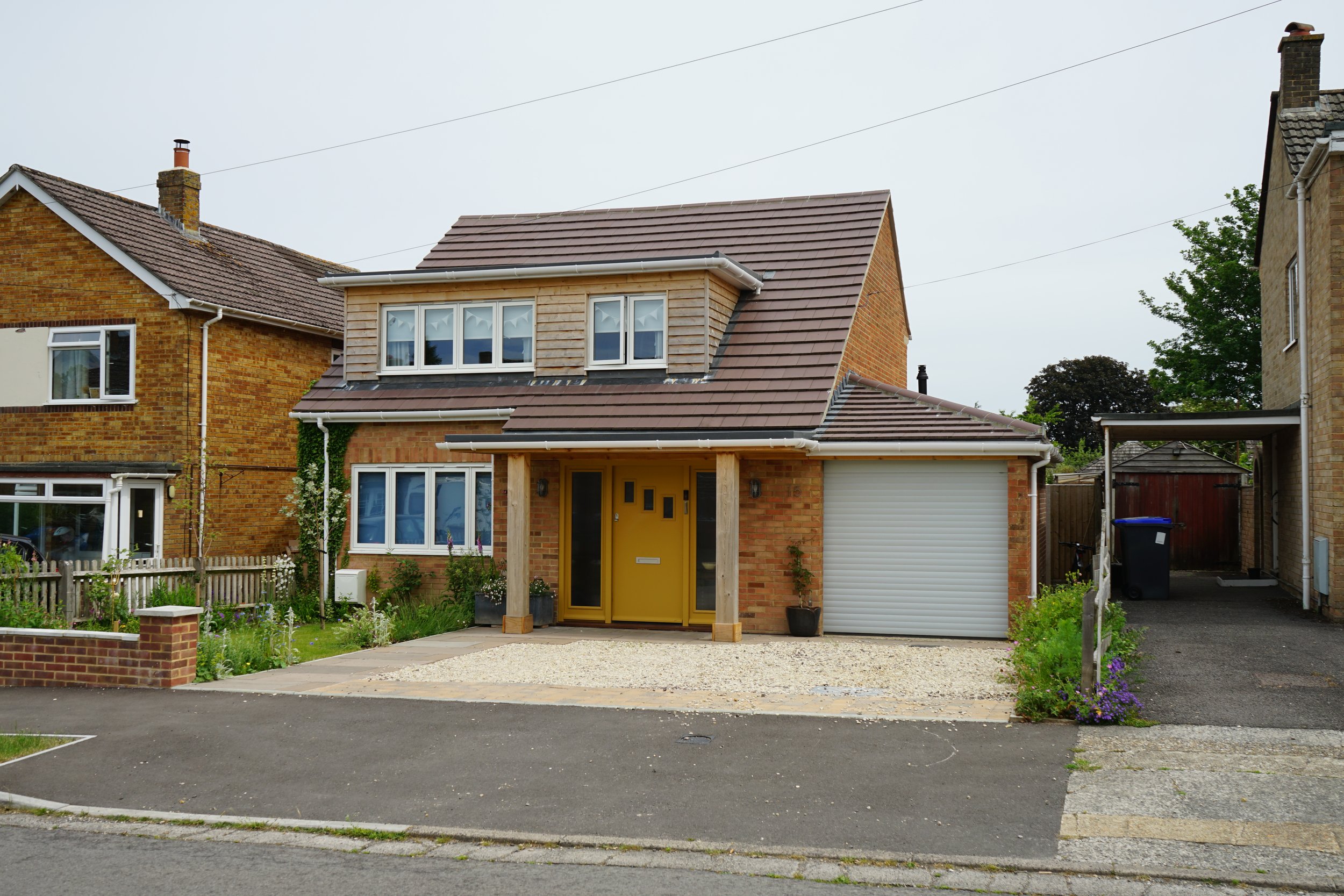 Completed Front Elevation