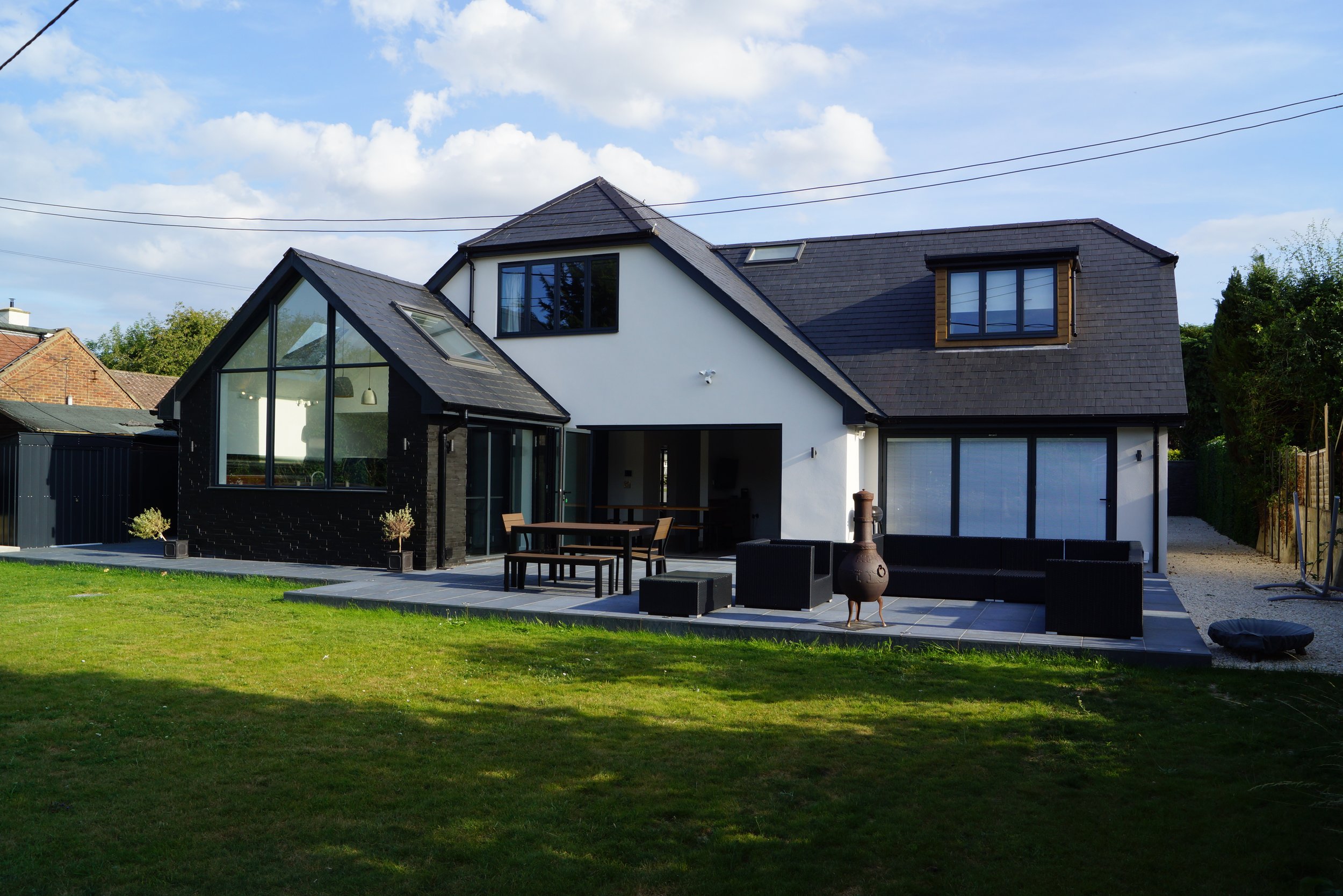 Completed Rear Elevation