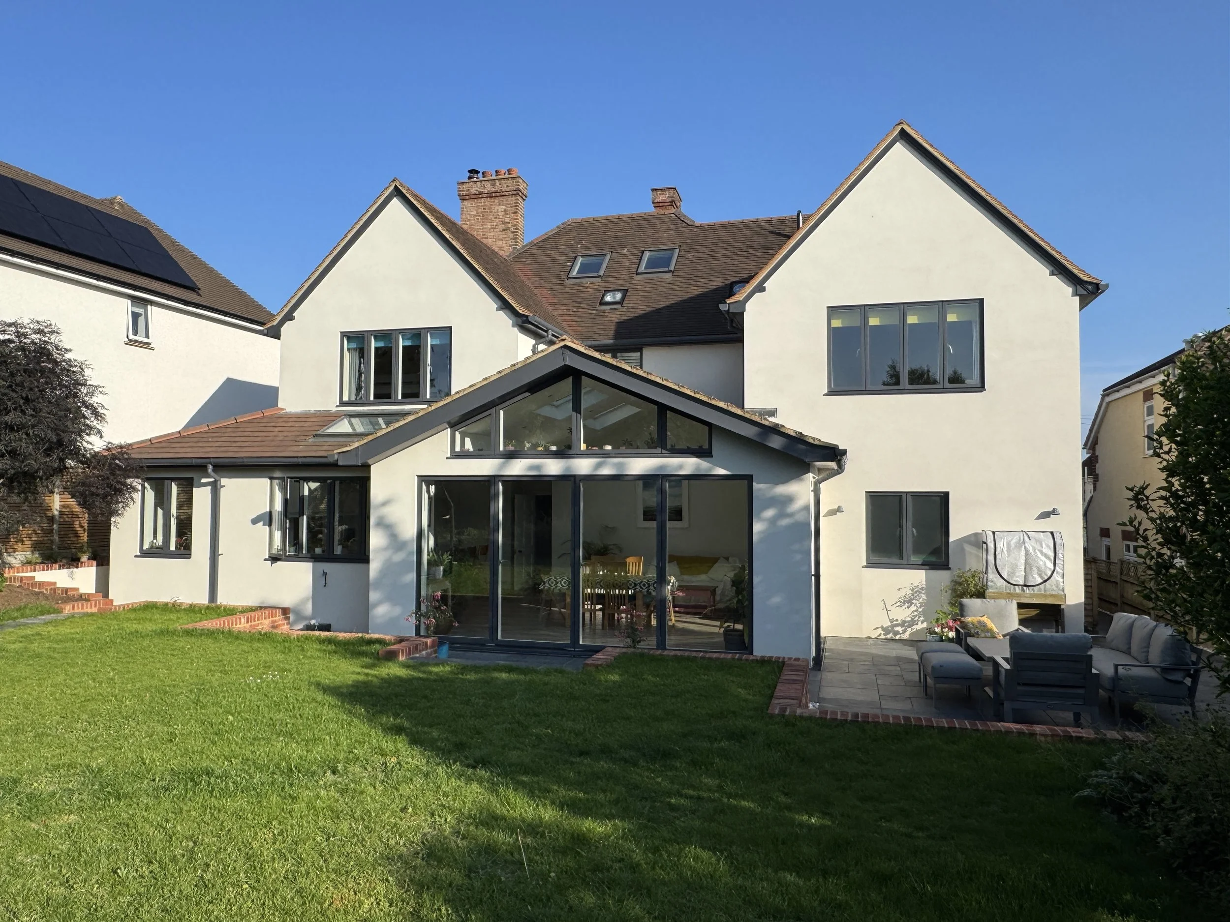 Completed Rear Elevation