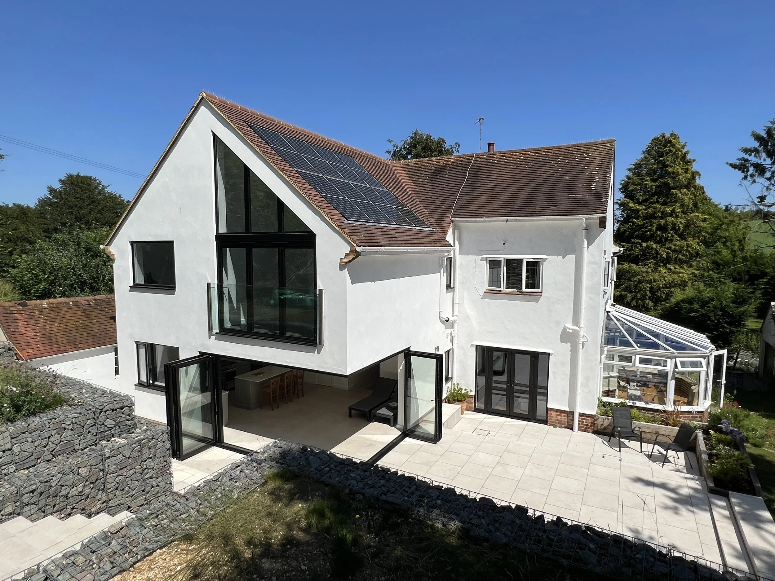 Completed Rear Elevation