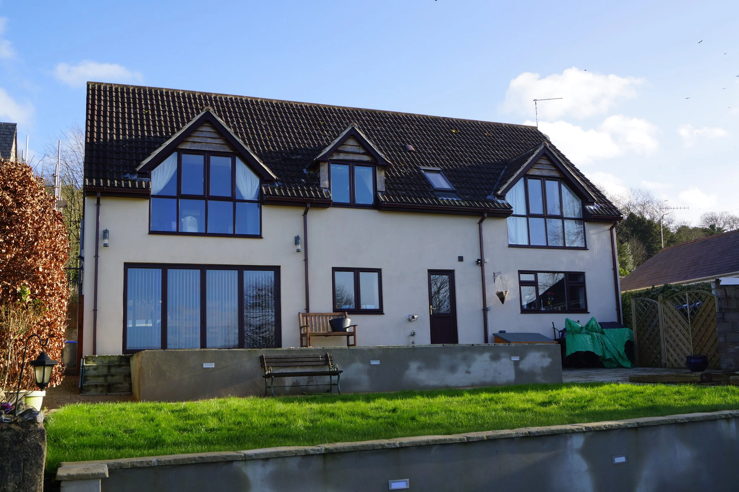 Completed Rear Elevation