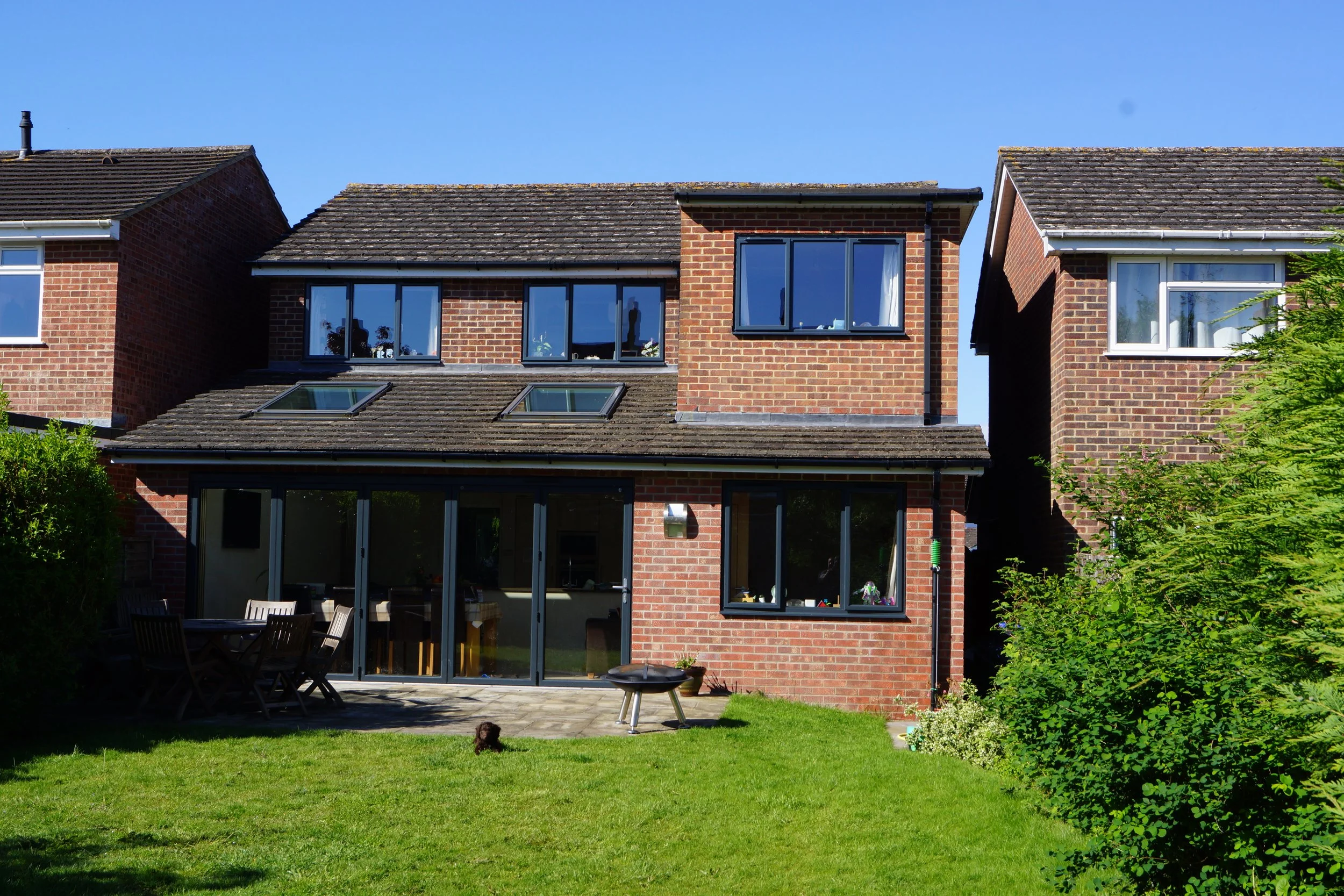 Completed Rear Elevation