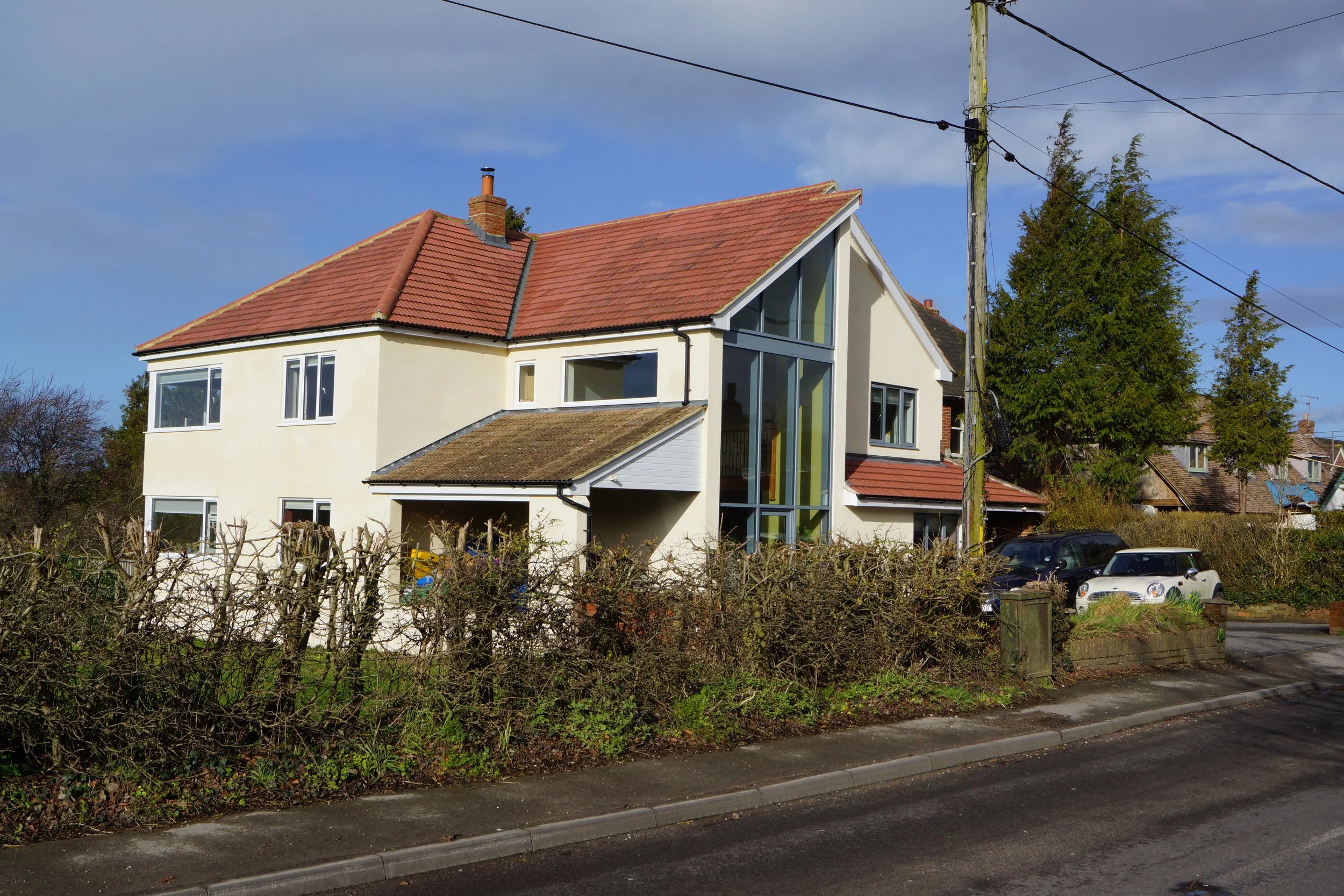 Completed Front Elevation