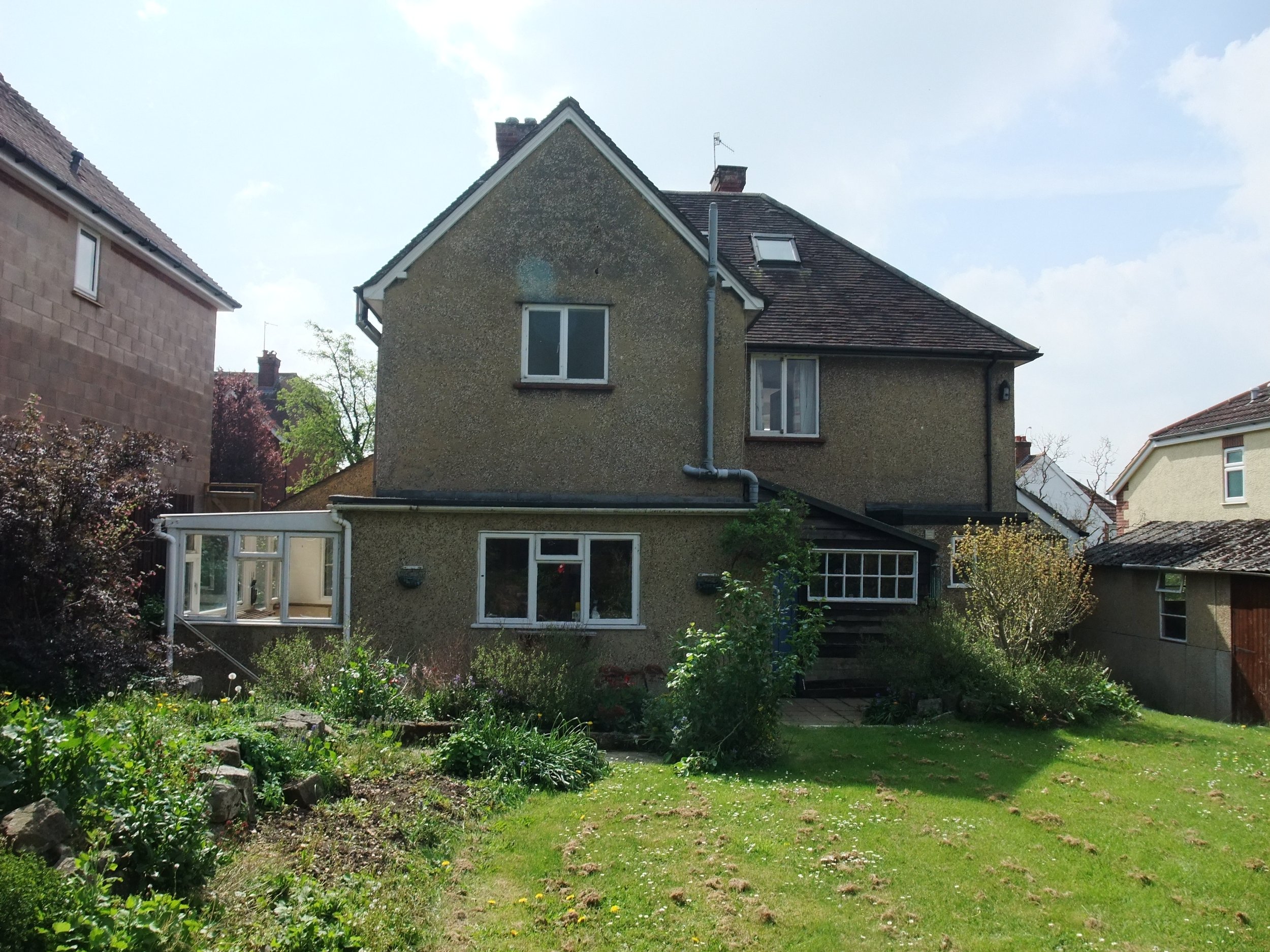 Existing Rear Elevation