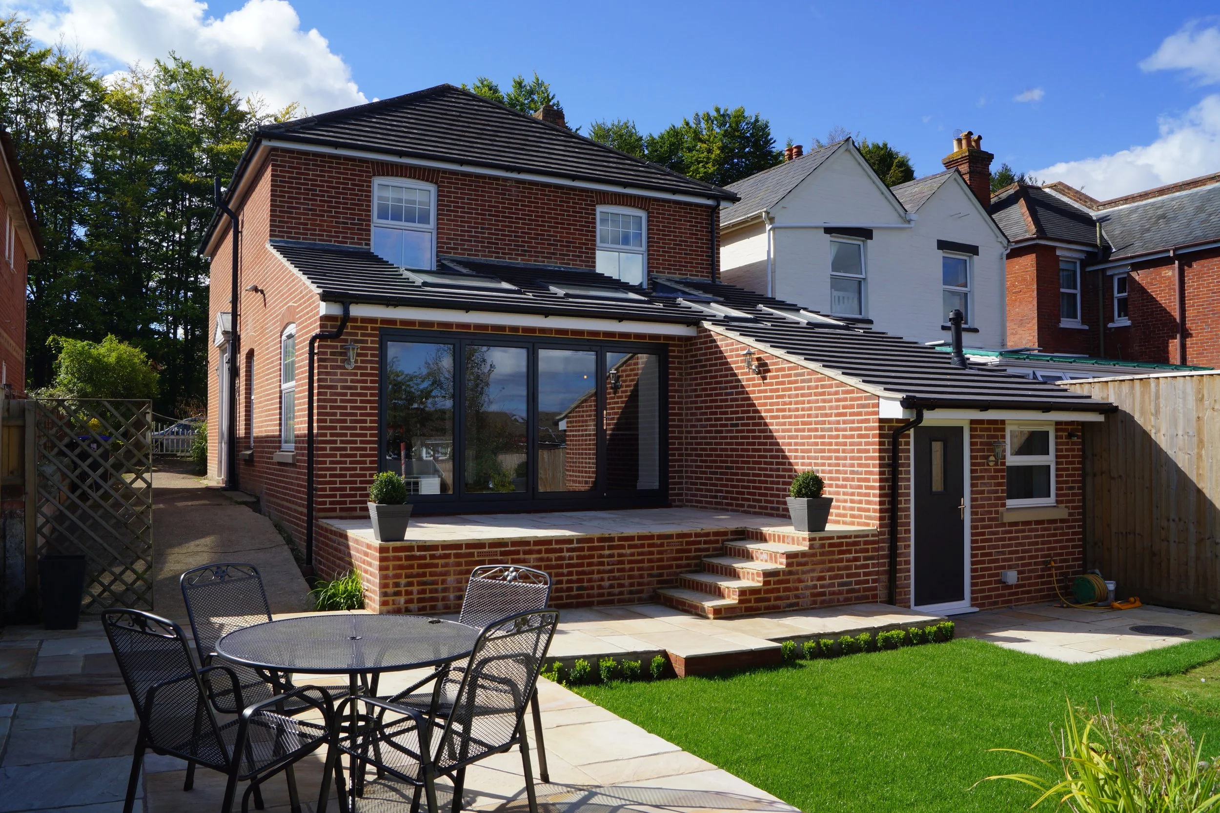 Completed Rear Elevation