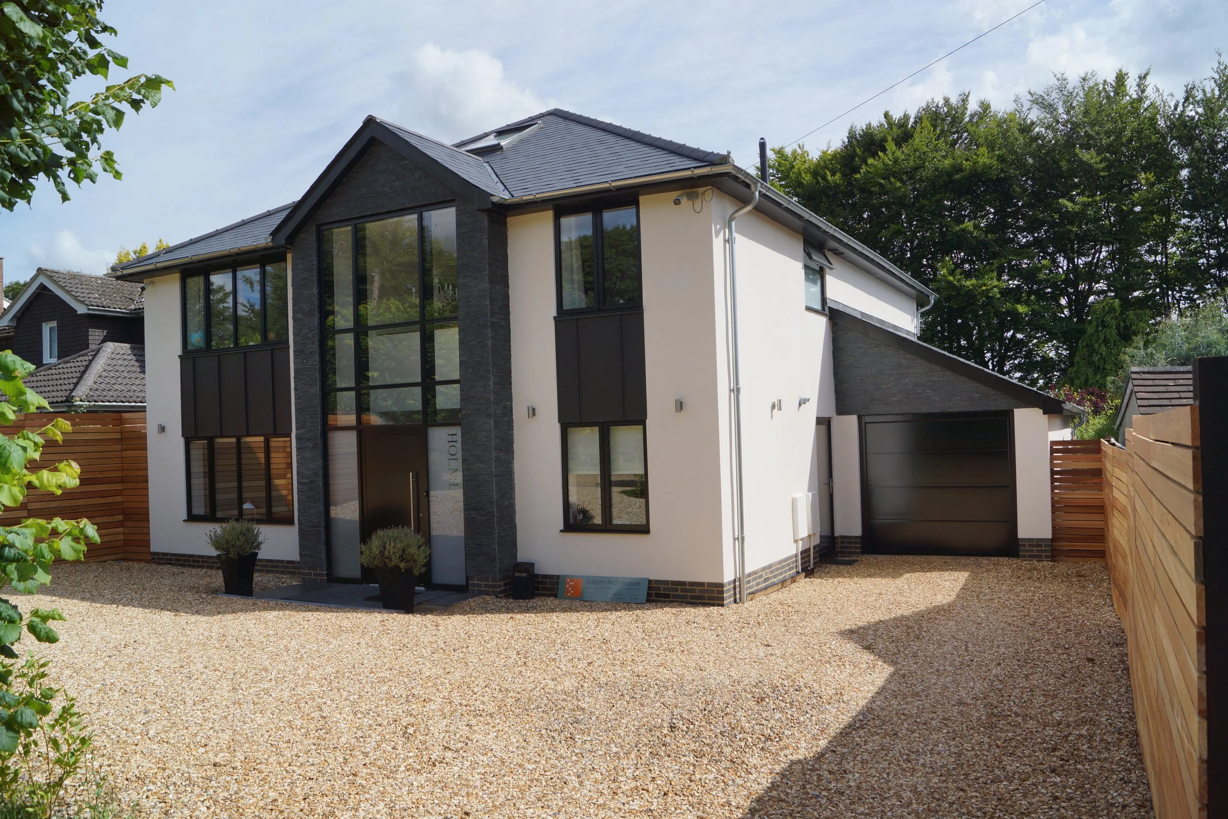 Completed Front Elevation