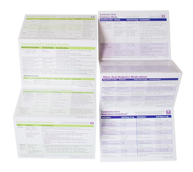 Diabetes Medicine Resources (4 free downloads from Diabetes Education Services)