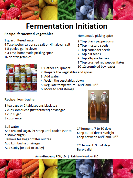Introduction to Fermented Foods