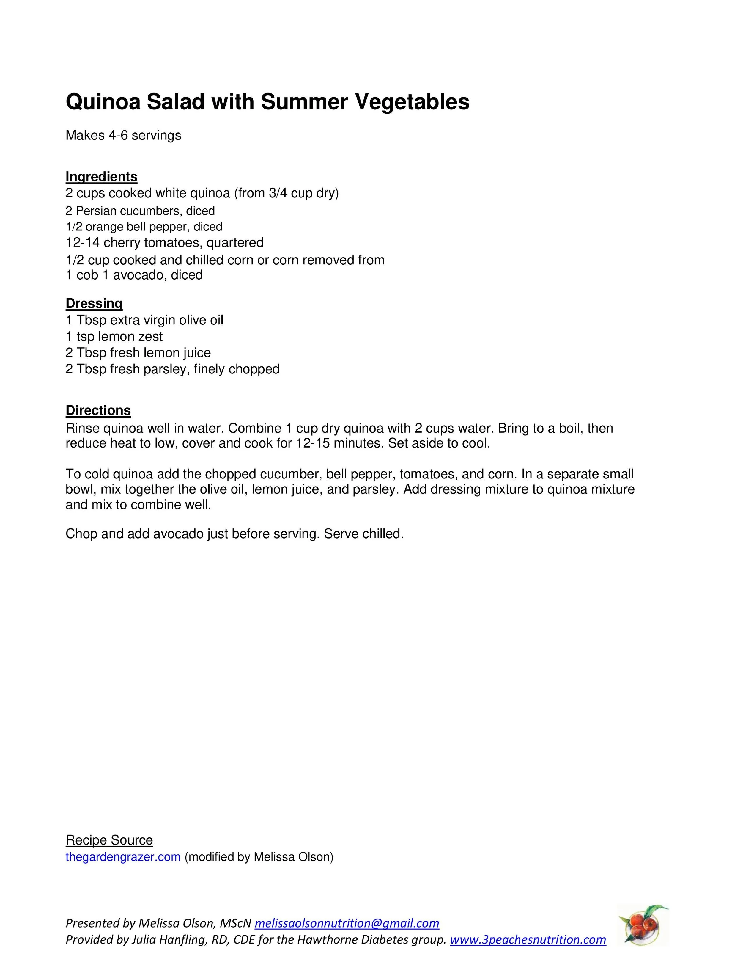 4 Delicious Summer Salad Recipes