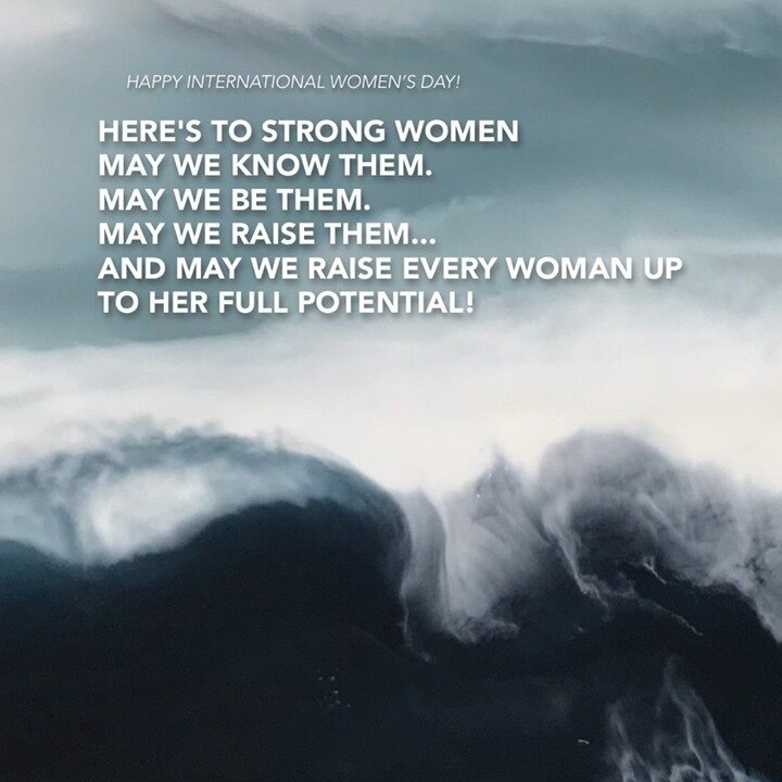 Rising Tides
Sometimes women are a little late as they are too busy creating! ;)

I cannot express enough how some super supportive women changed my life along the way. They saw something I could not yet see...My own sparkle. I am eternally grateful 