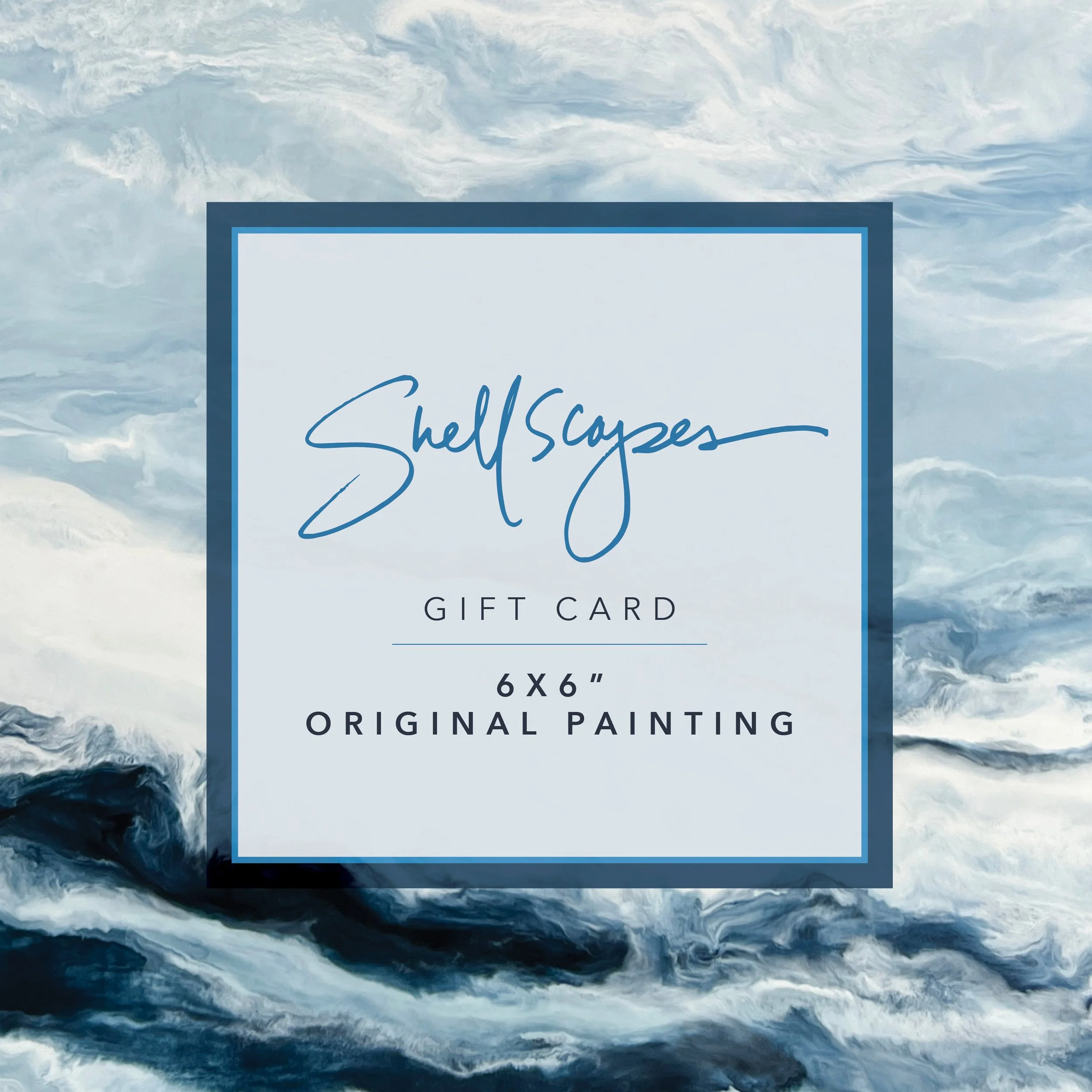 Gift Card 6x6" Original Painting