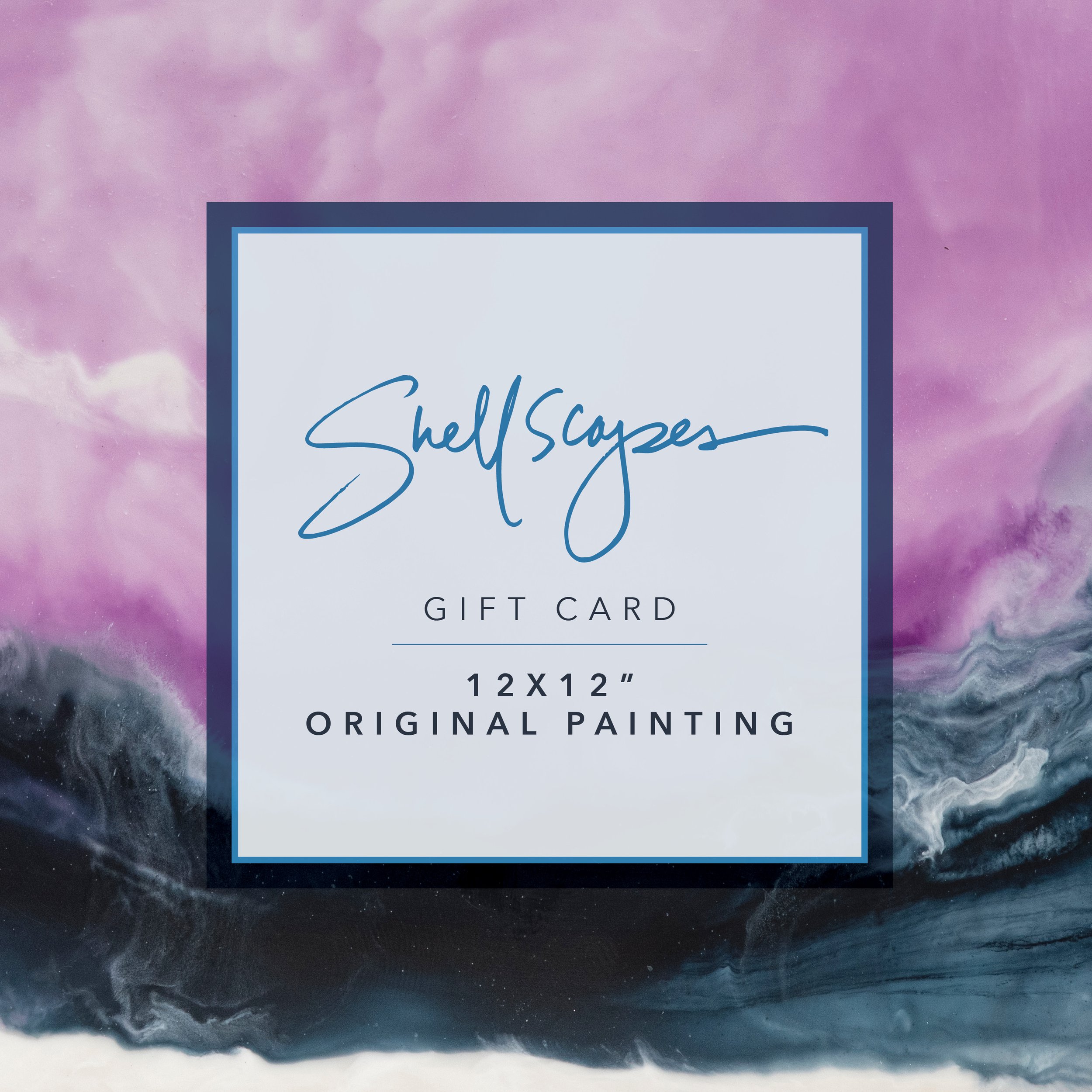 Gift Card 12x12" Original Painting