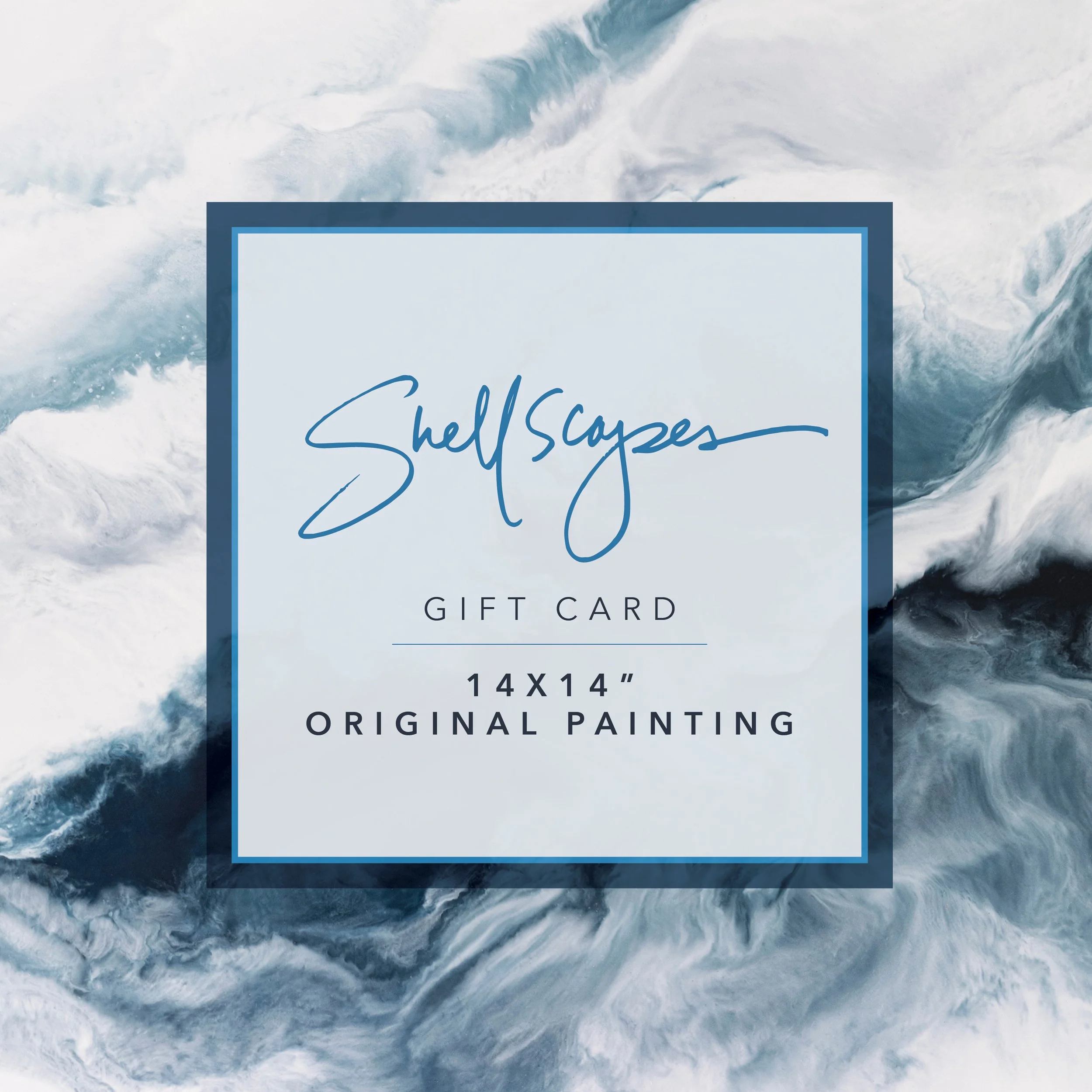 Gift Card 14x14" Original Painting