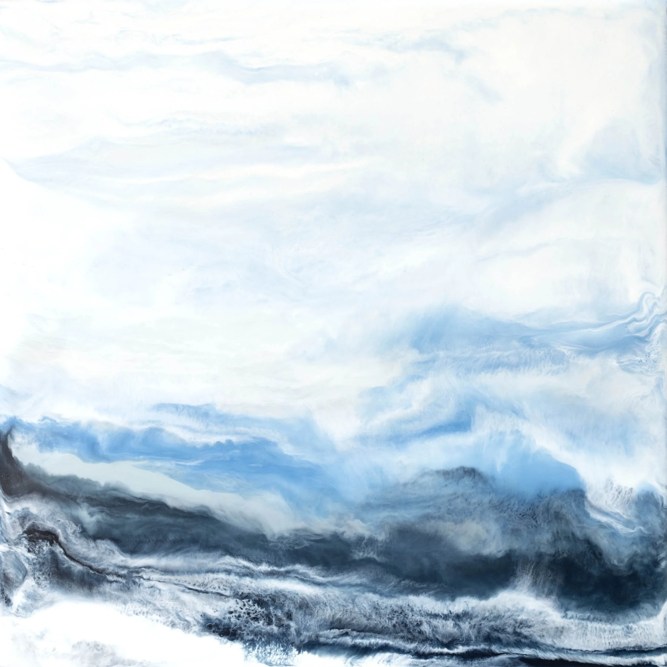 Ensconsed In It All, 8x8"