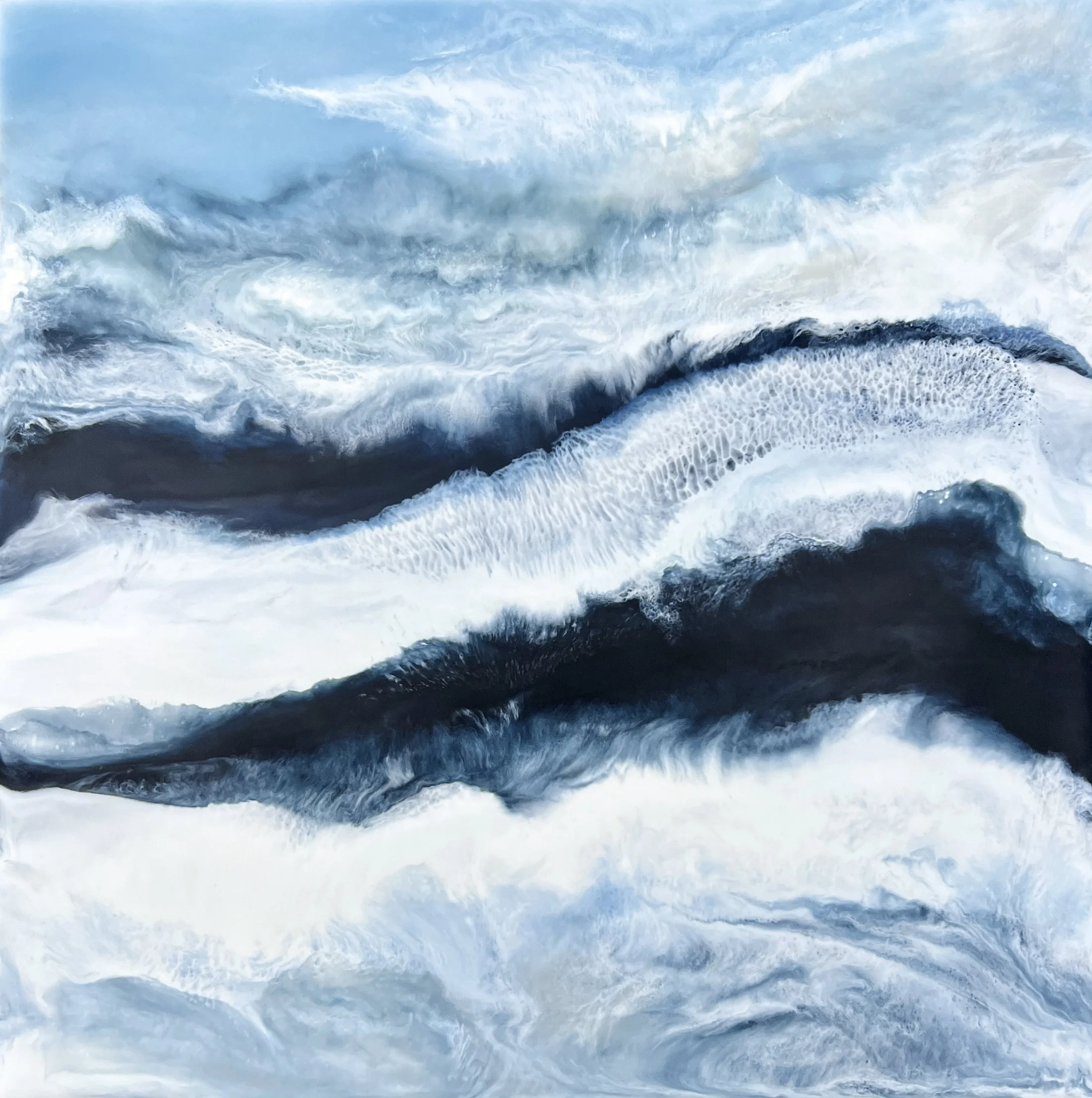 Rising Momentum , 10x10"