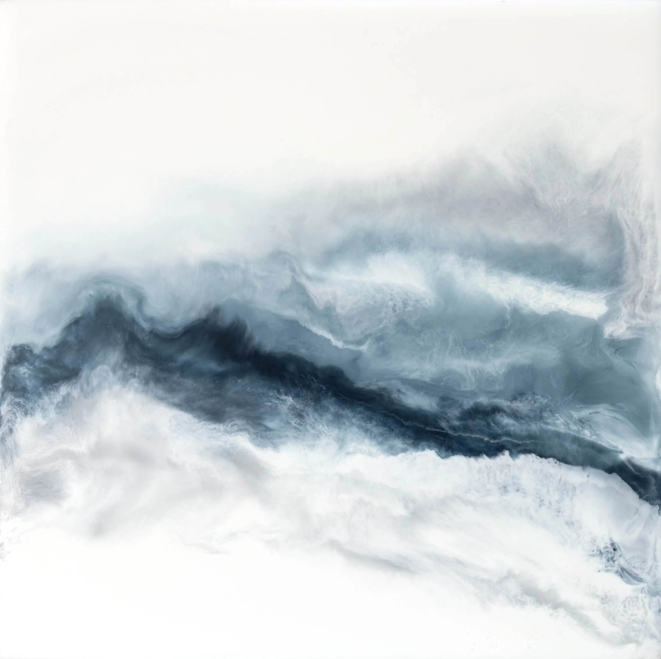 Rollin' in the Mists, 6x6"