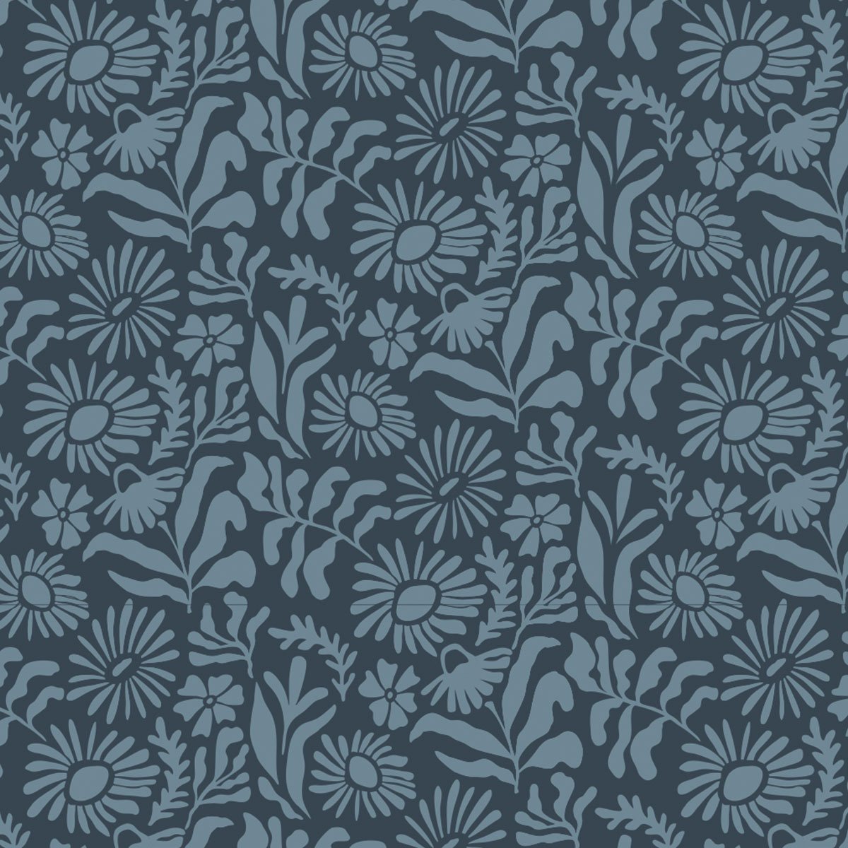 Allover Pattern Repeat | Surf Inspired Floral