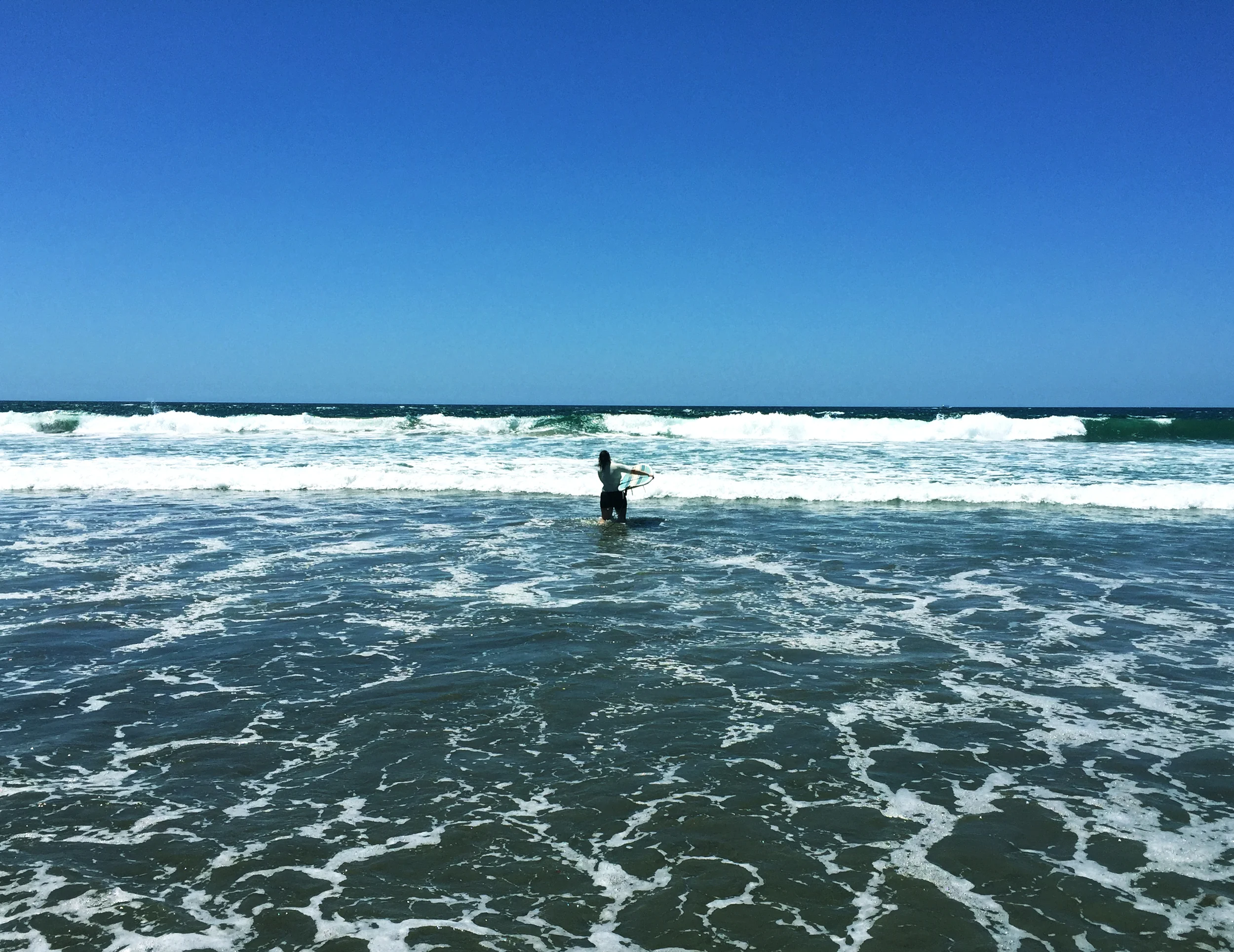  Surfing Playa Negra's Sandy beach 