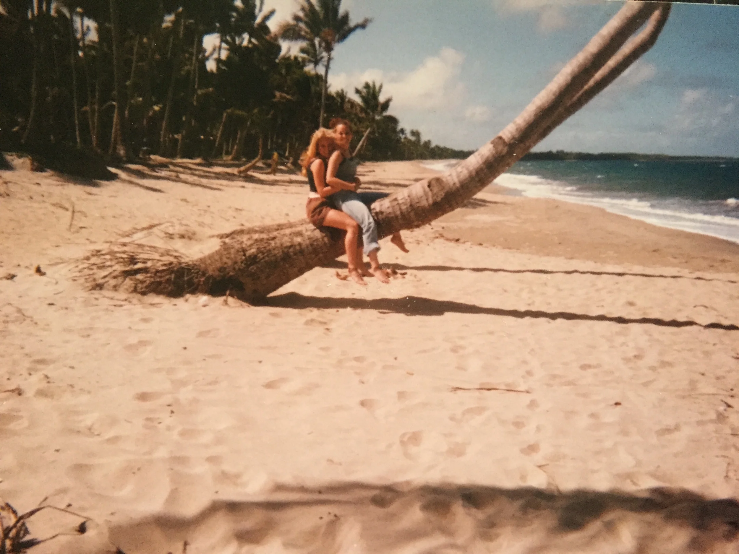  Me and one of my besties on a palm 