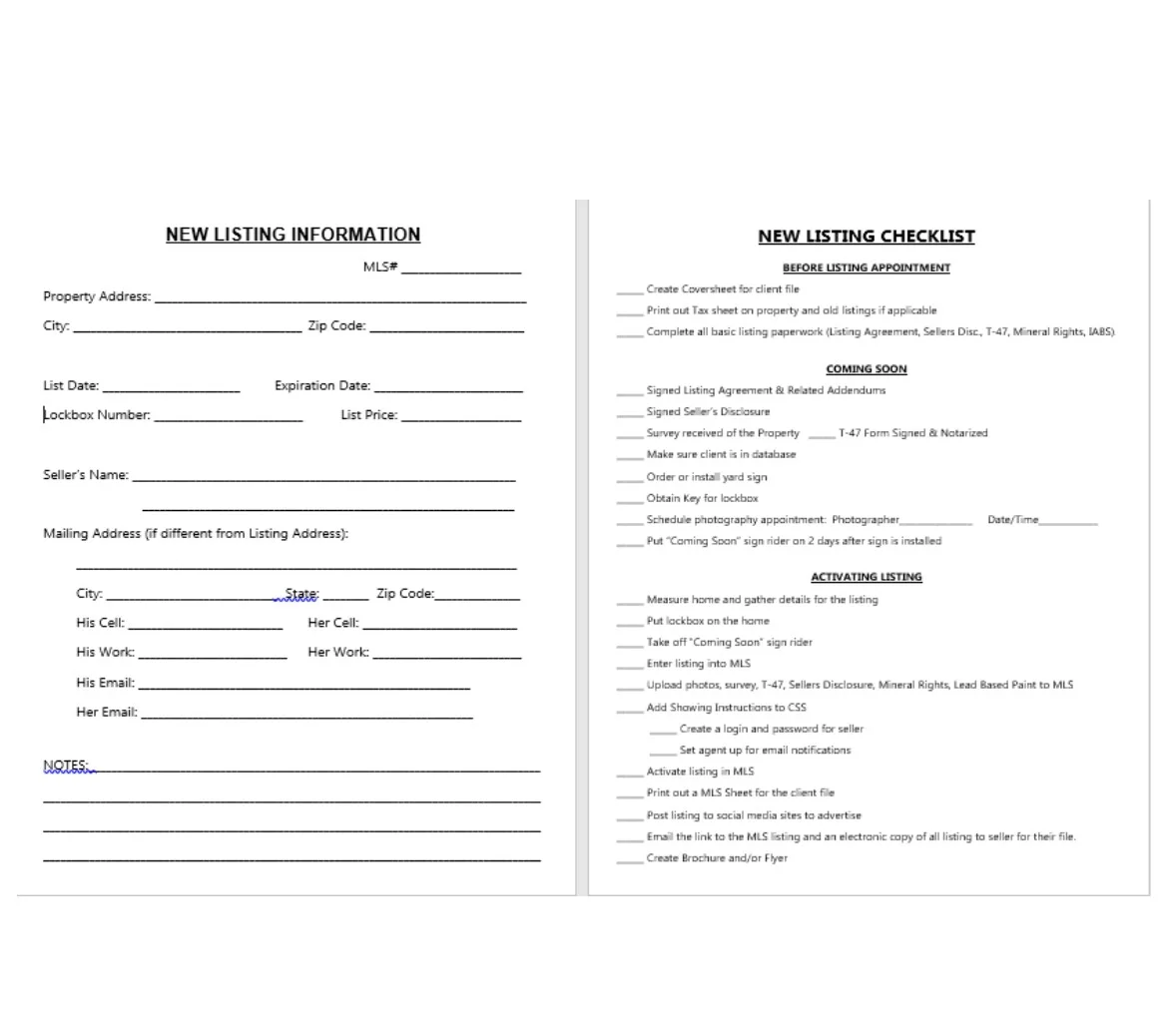 Downloadable Material Treehouze Real Estate Support