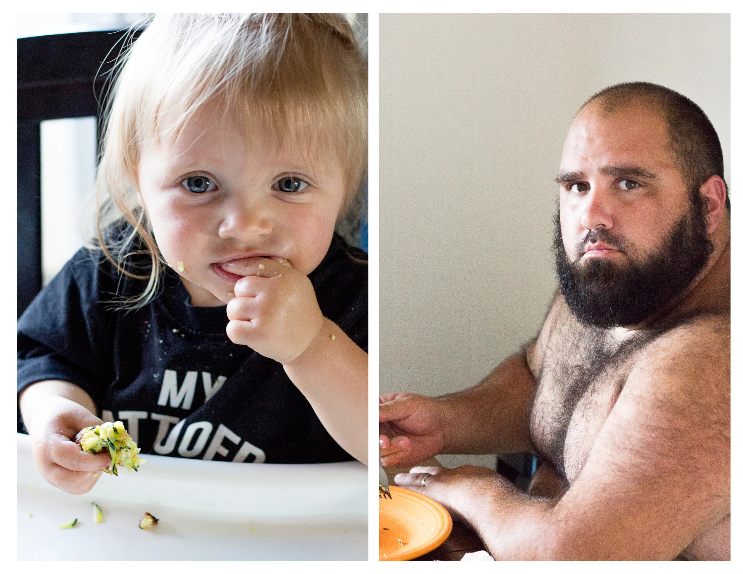 They both loved them, I promise. Jerud just didn't want me to take his picture. HAHAHA :)
