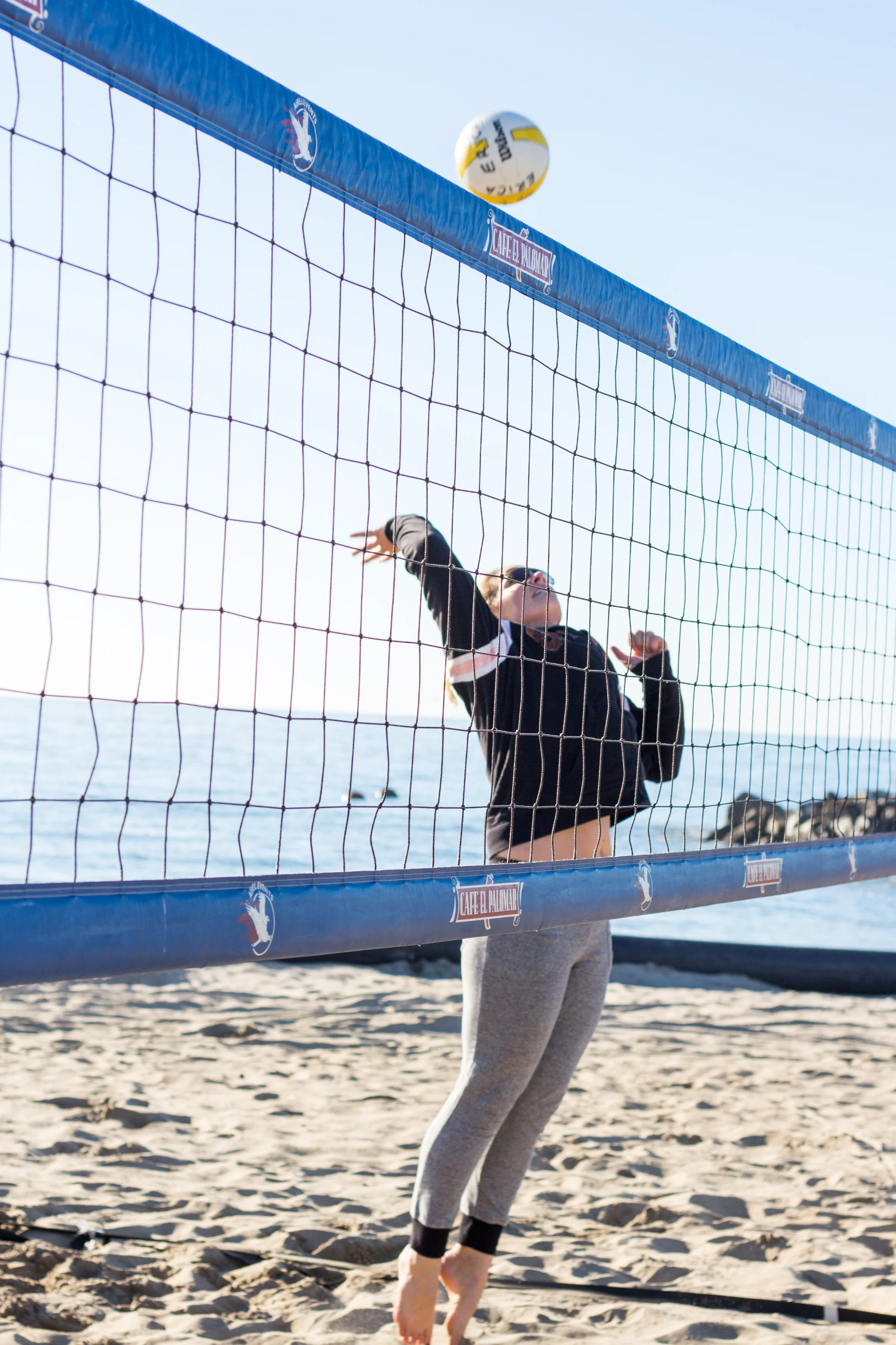 Make time for a little beach volleyball with friends. It's fun in the sun and a great weekend.