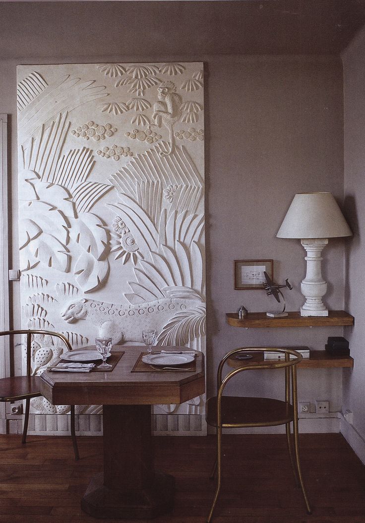 Sculptor Myriam Chataignere's Paris apartment