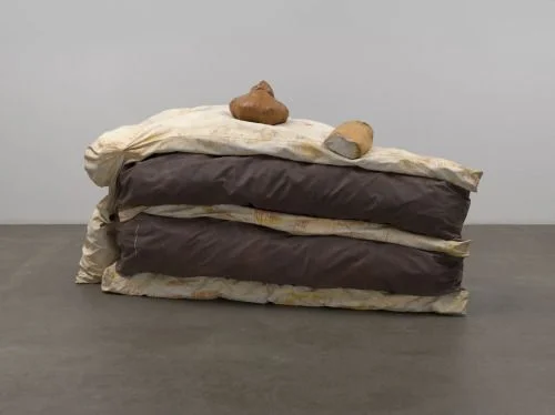 IKEBANA + MISO + MARZIPAN = Claes Oldenburg, “Floor Cake,” 1962