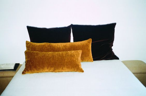 Velvet pillows at Mercantile Vintage